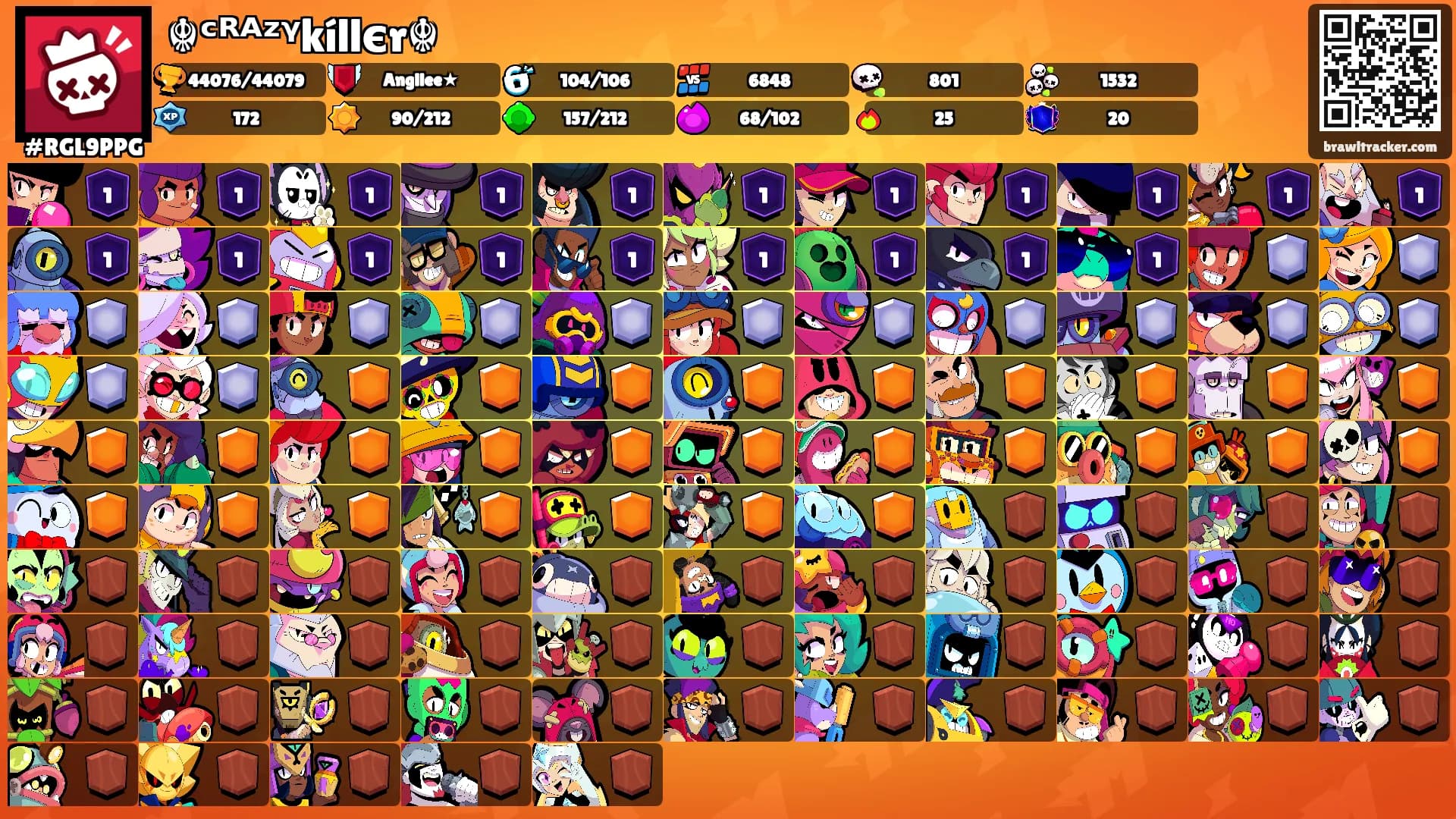 ☬ᶜᴿᴬᶻᵞkíllєr☬'s Ranks