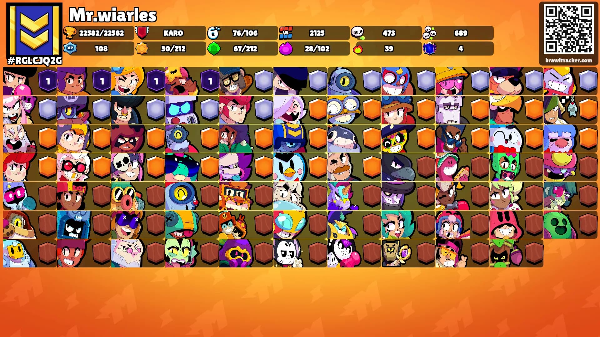 Mr.wiarles's Ranks