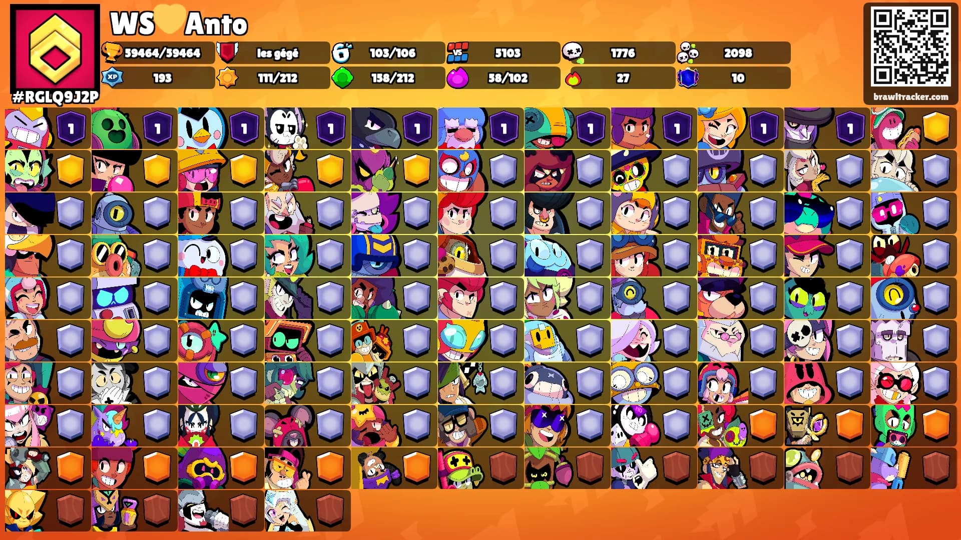 WS💛Anto's Ranks