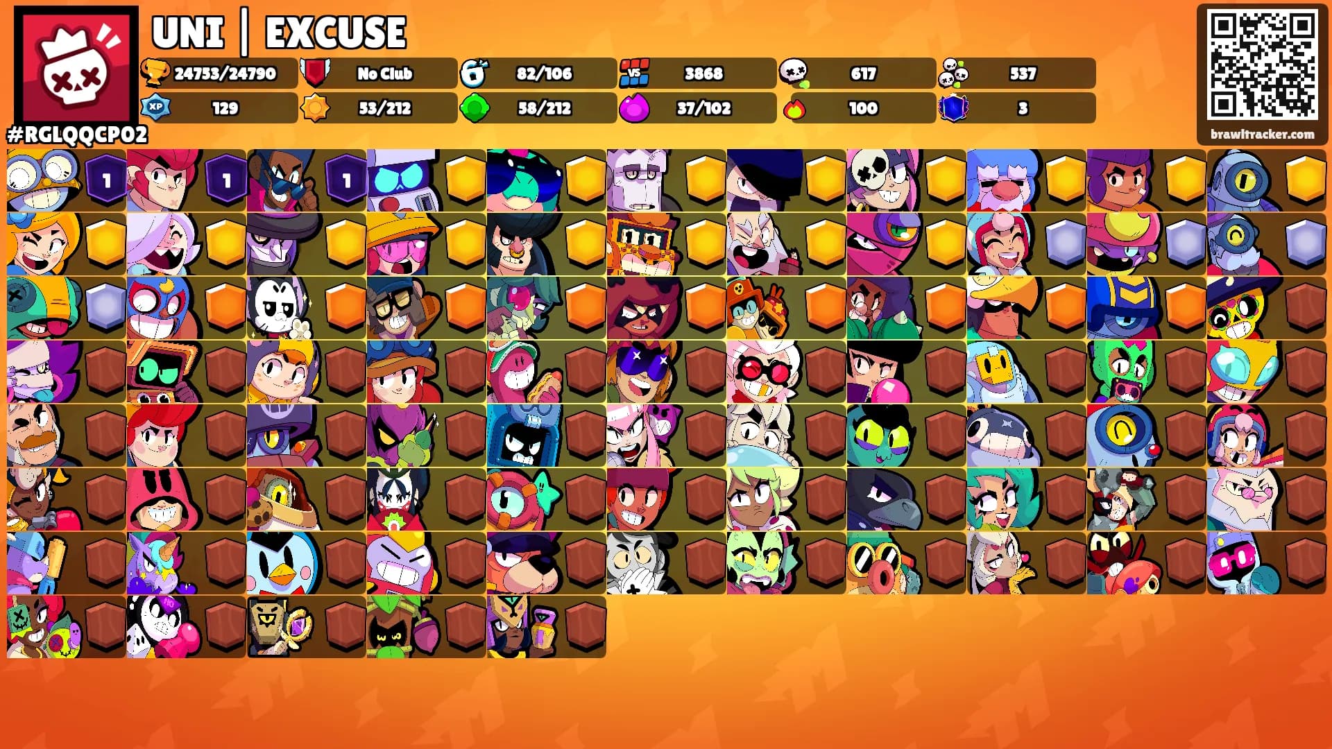 UNI | EXCUSE's Ranks