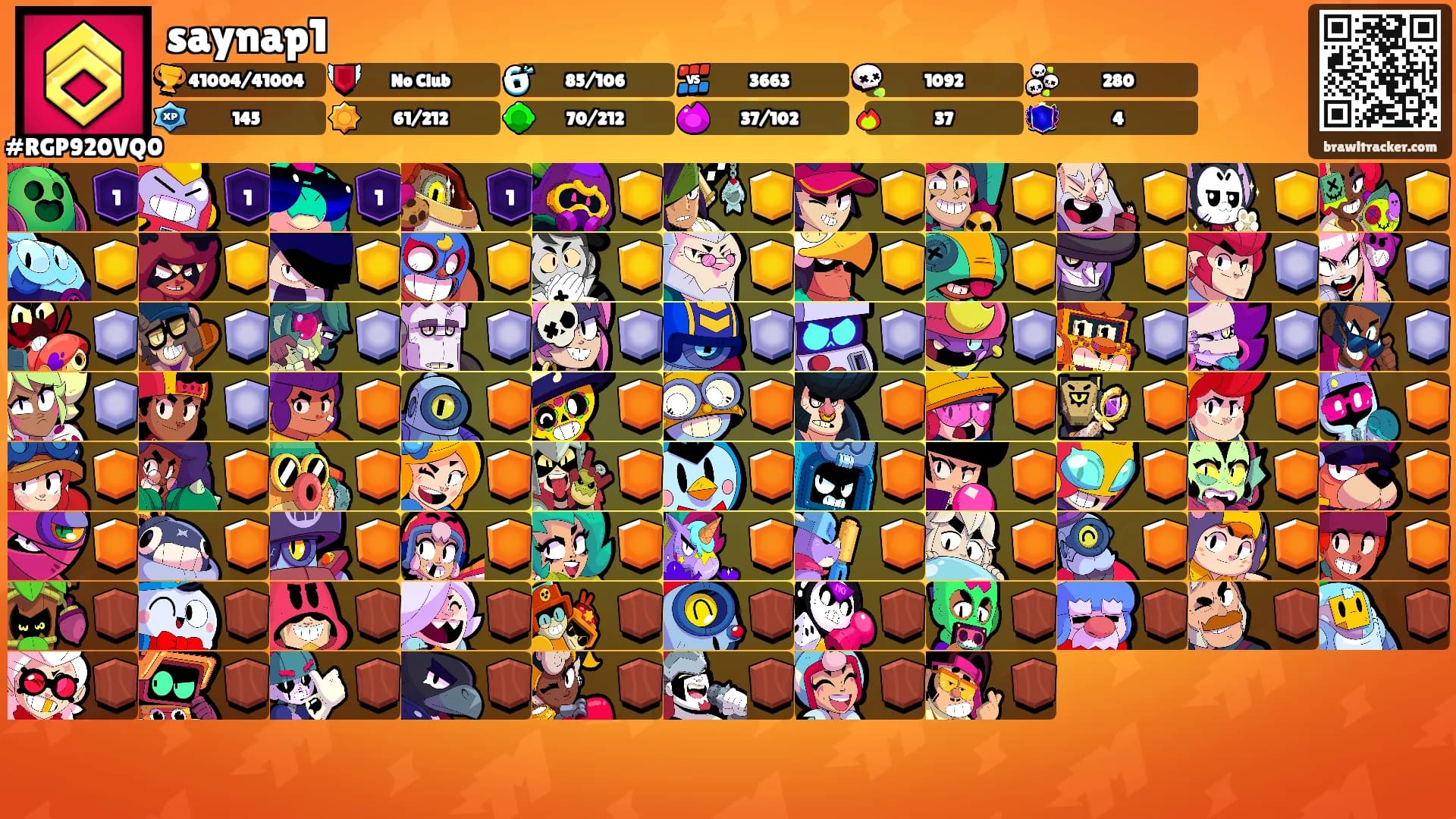 saynap1's Ranks