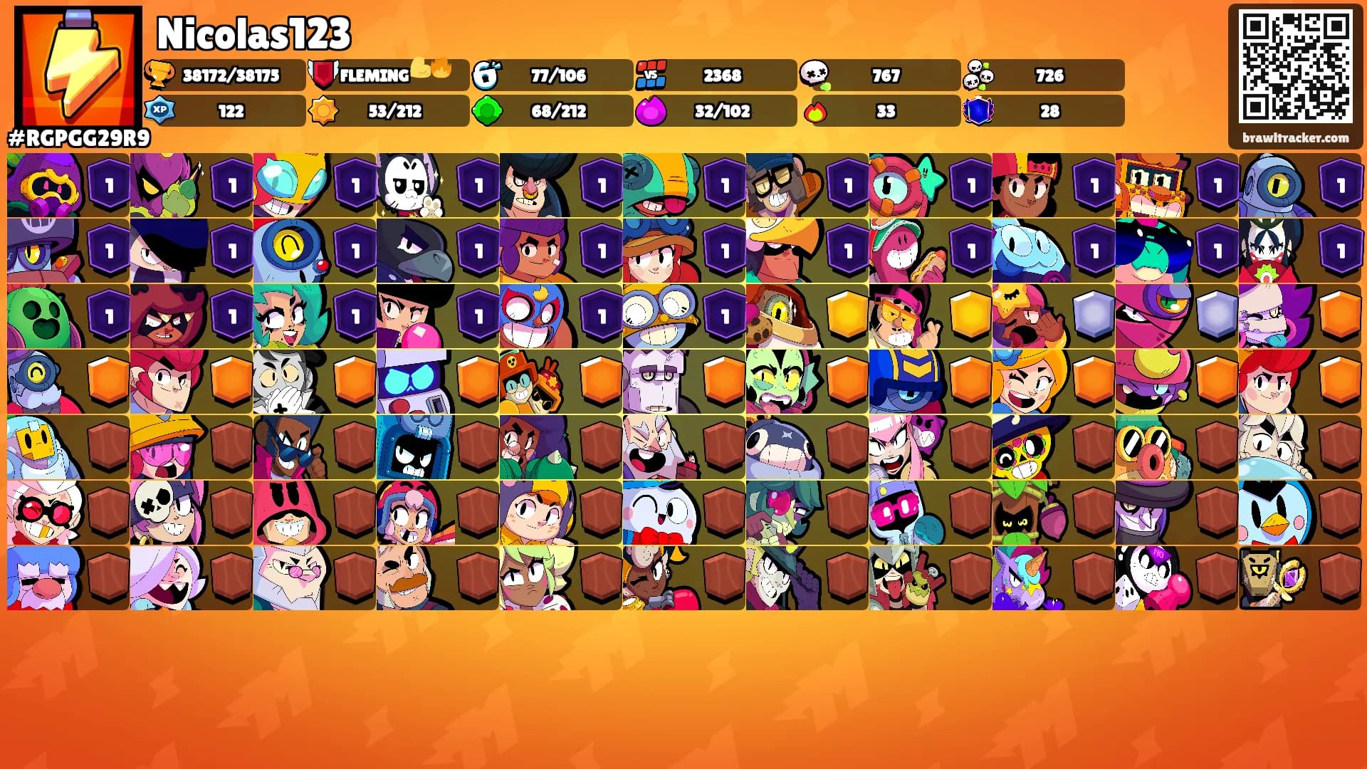 Nicolas123's Ranks