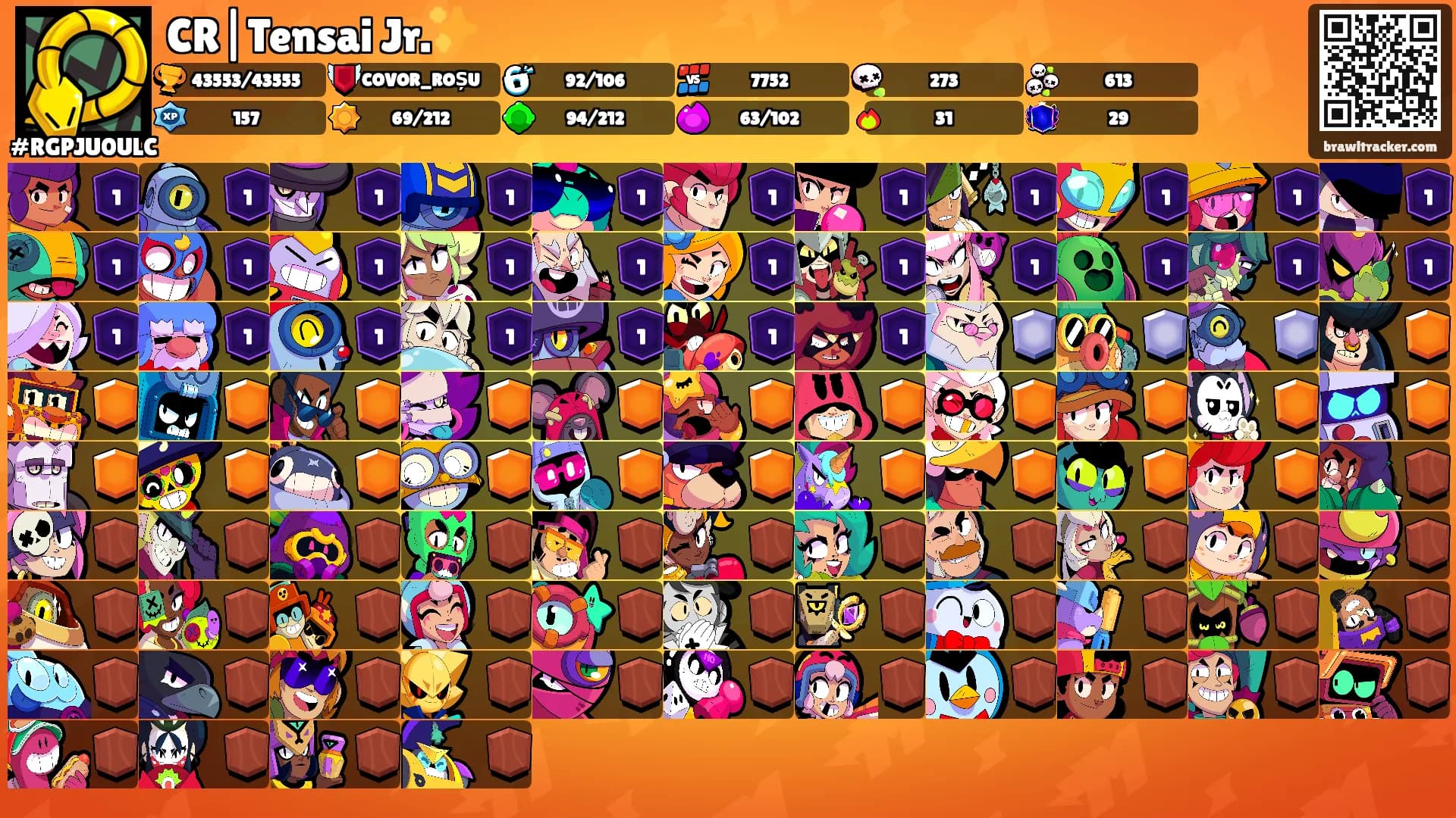 CR|Tensai Jr.✨️'s Ranks