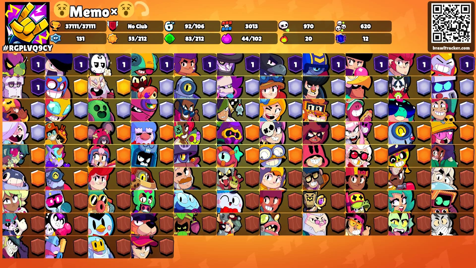 😵Memo×😵‍💫's Ranks
