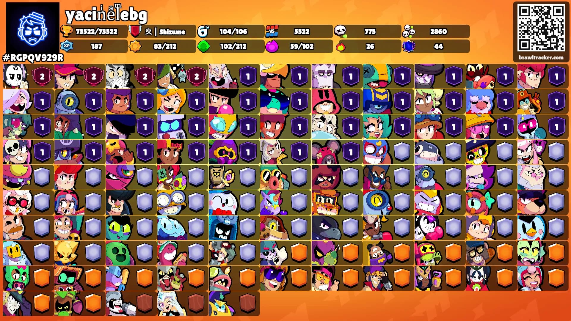 yacinͥeͣlͫebg's Ranks
