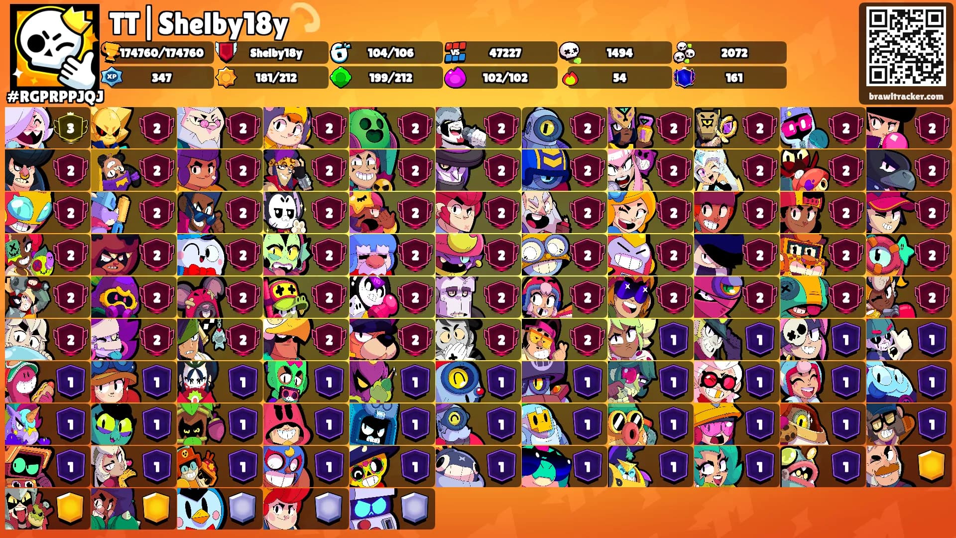 TT|Shelby18y💫's Ranks