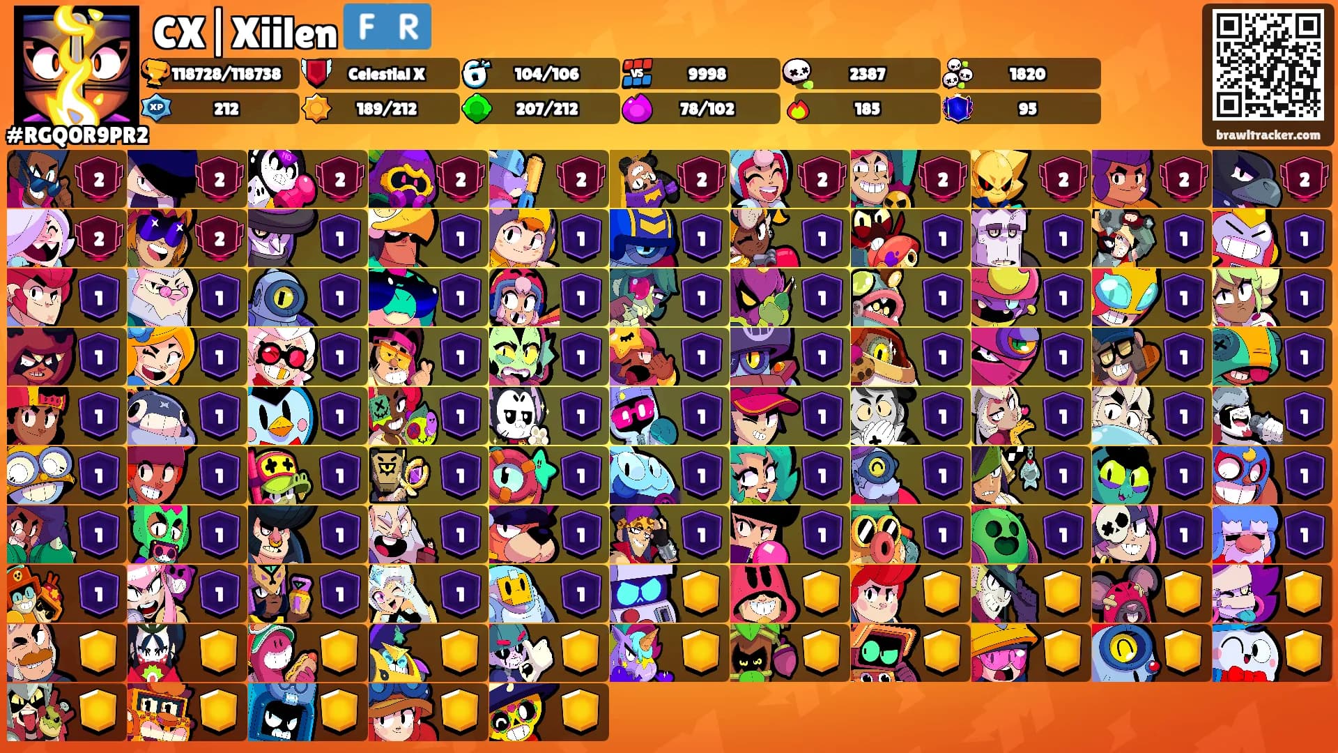 CX|Xiilen 🇫🇷's Ranks
