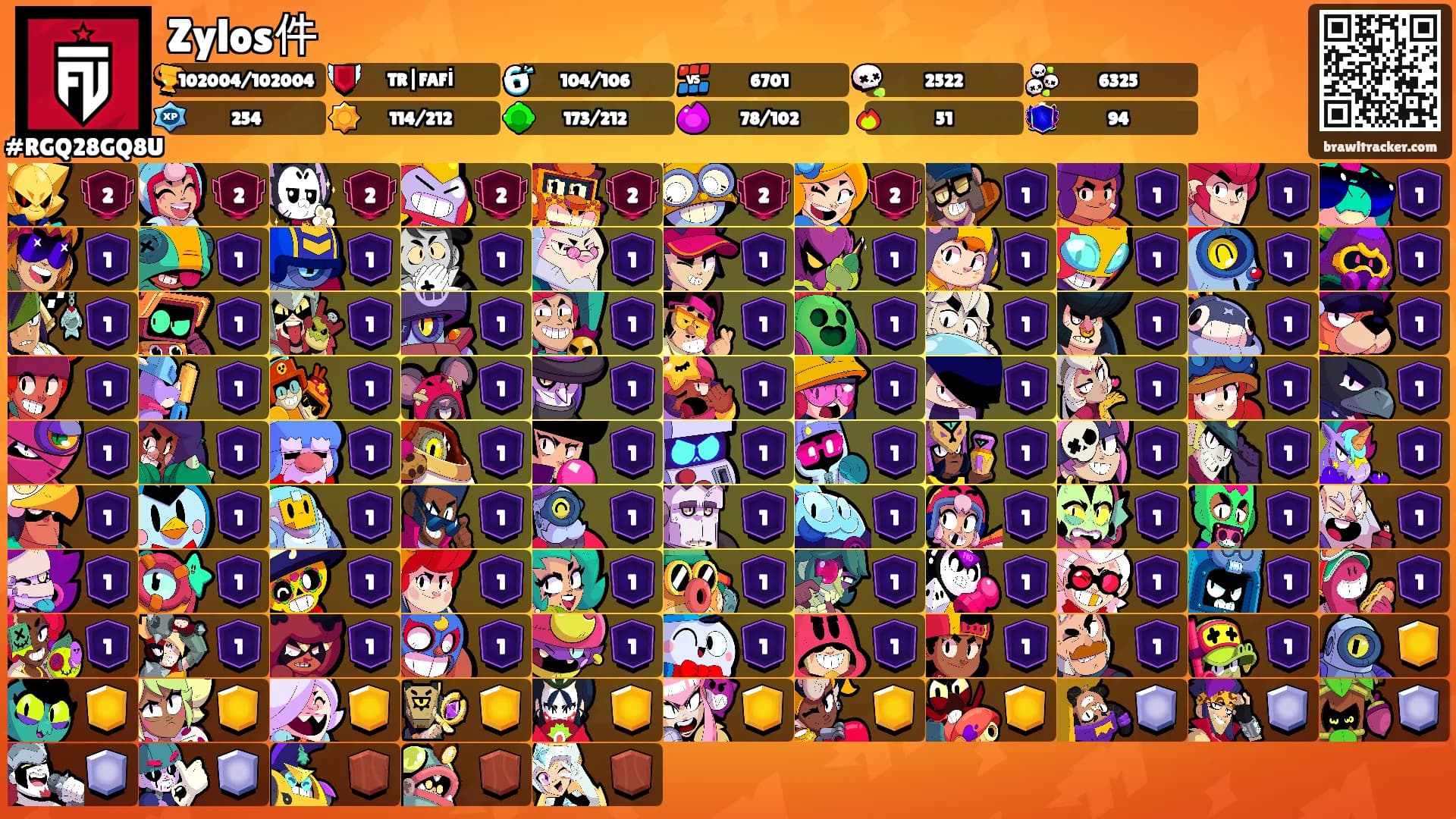 Zylos件's Ranks