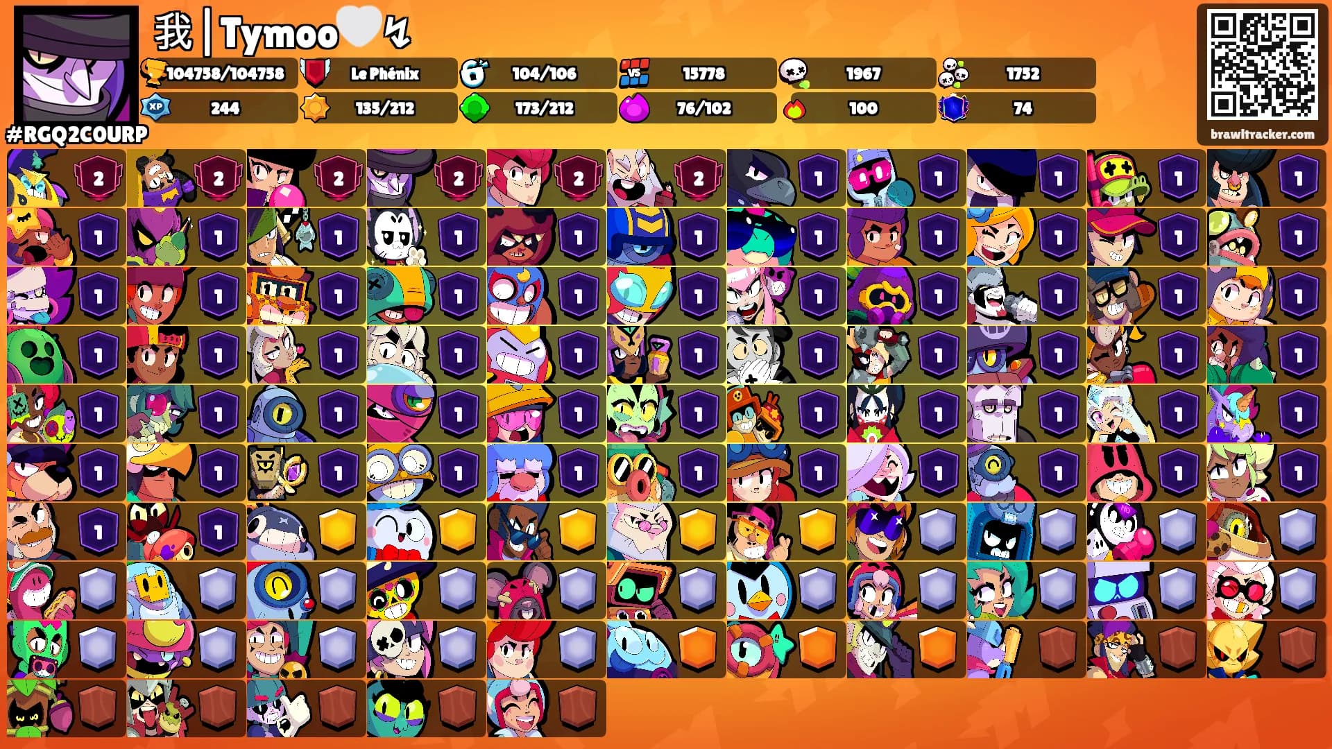 我|Tymoo🤍↯'s Ranks