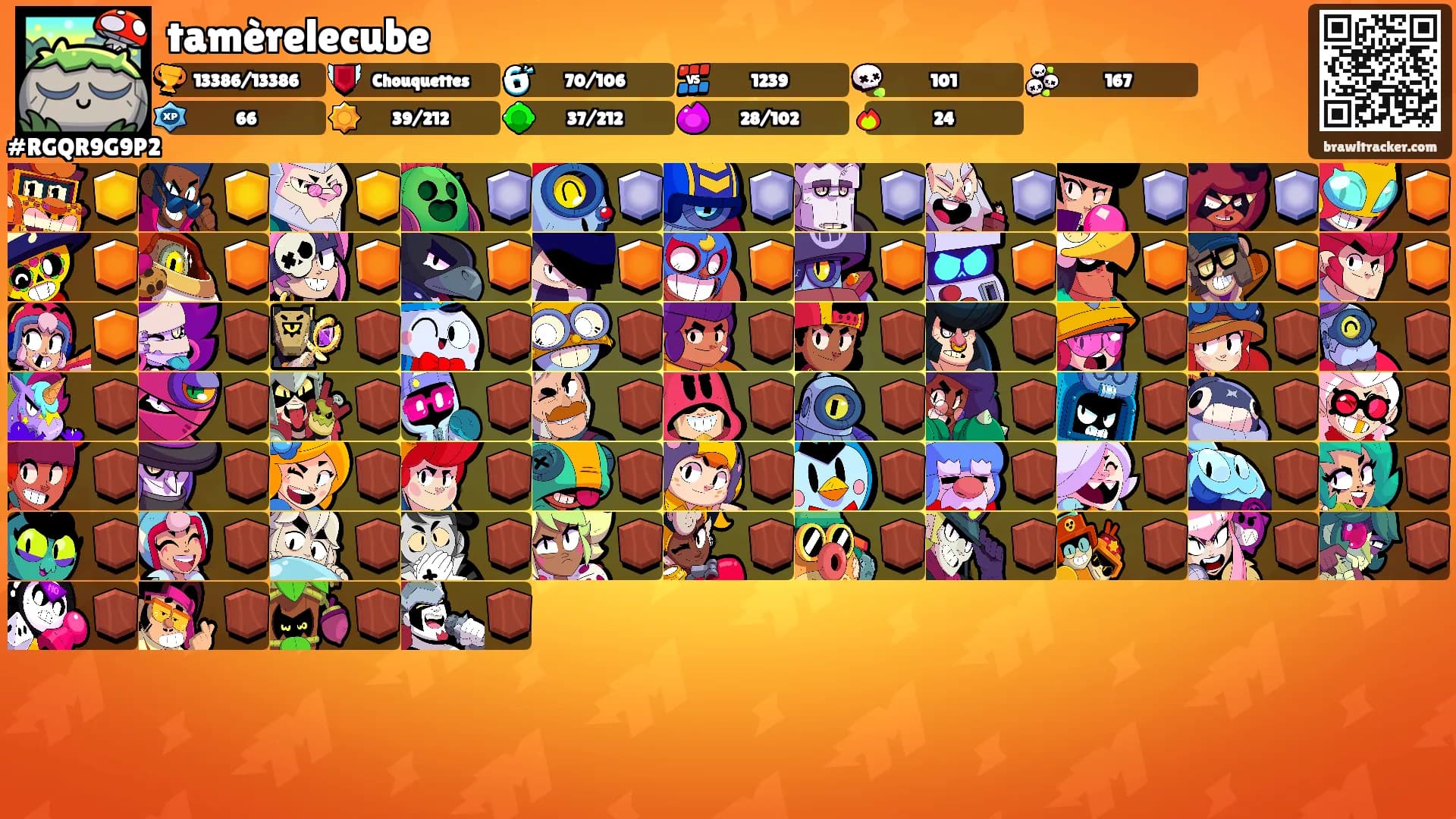 tamèrelecube's Ranks
