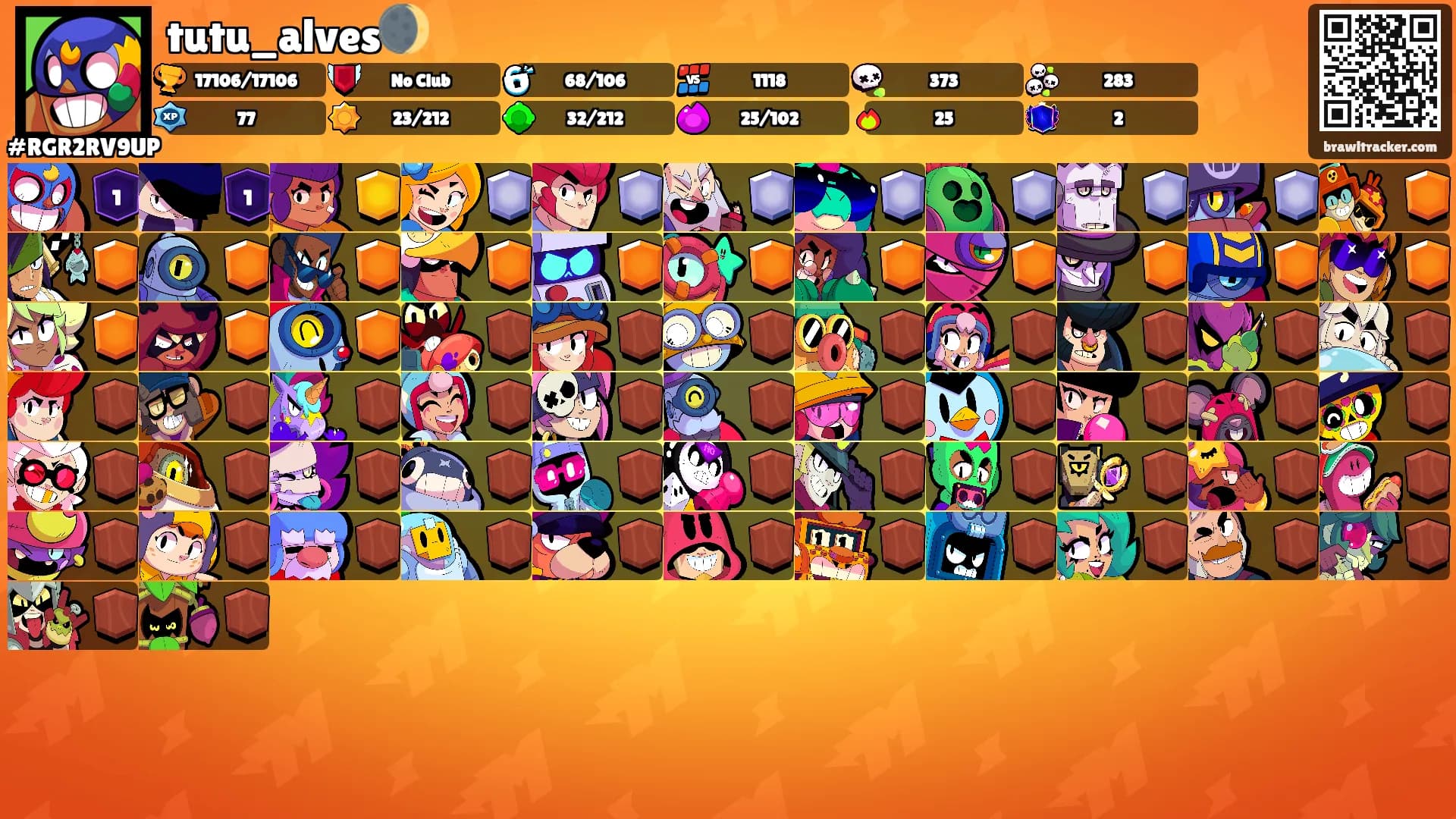 tutu_alves🌒's Ranks
