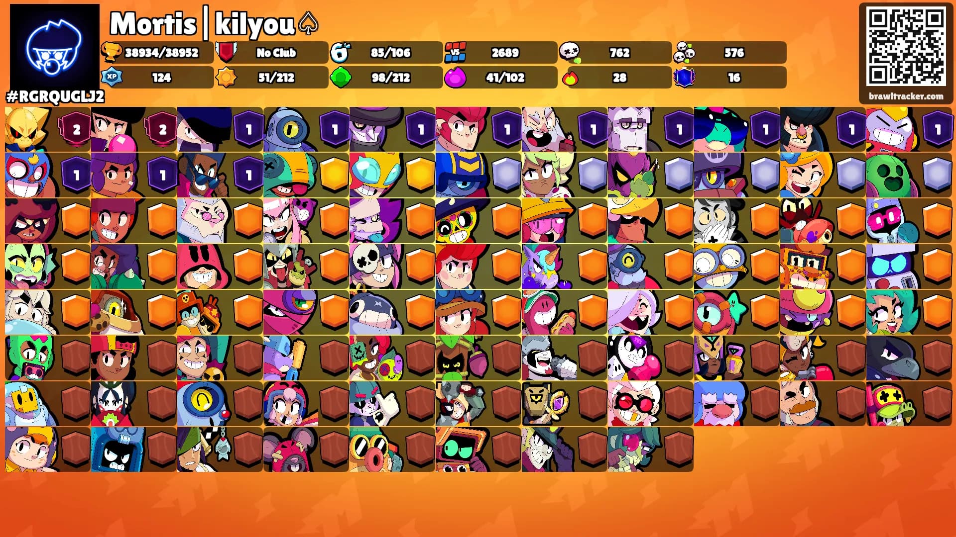 Mortis|kilyou♤'s Ranks