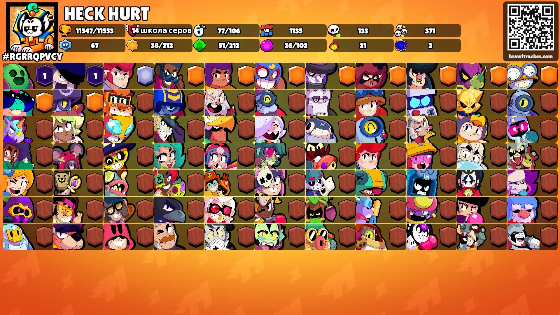 HECK HURT's Ranks