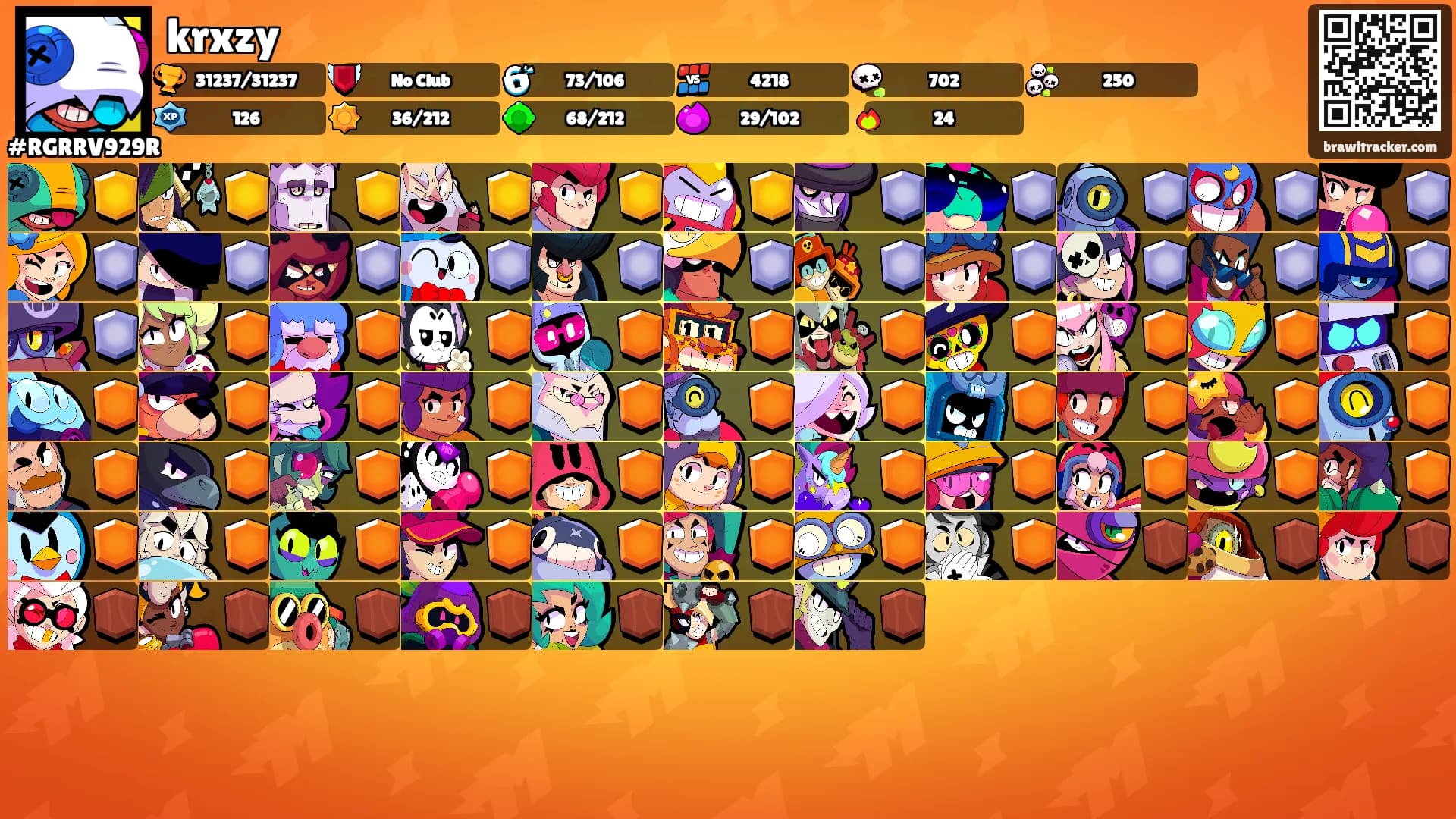 krxzy's Ranks
