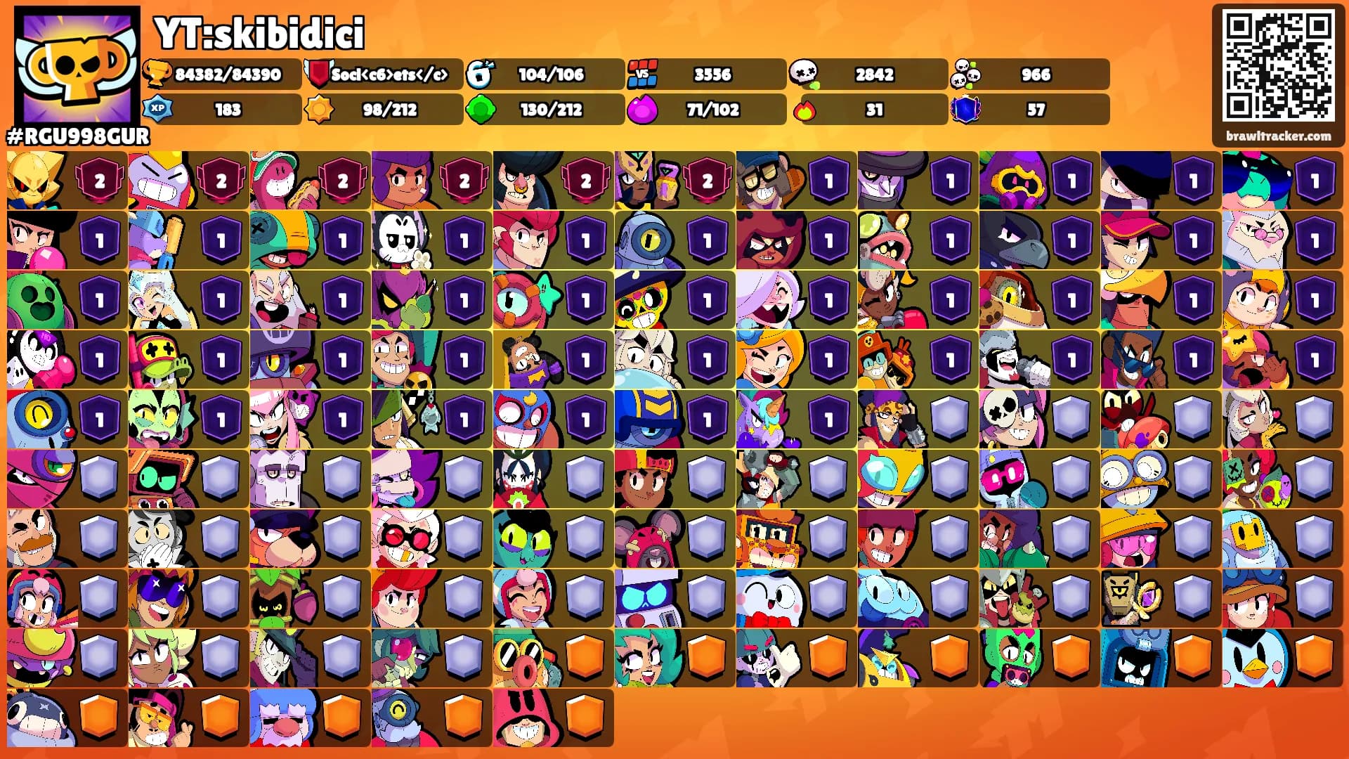 YT:skibidici's Ranks