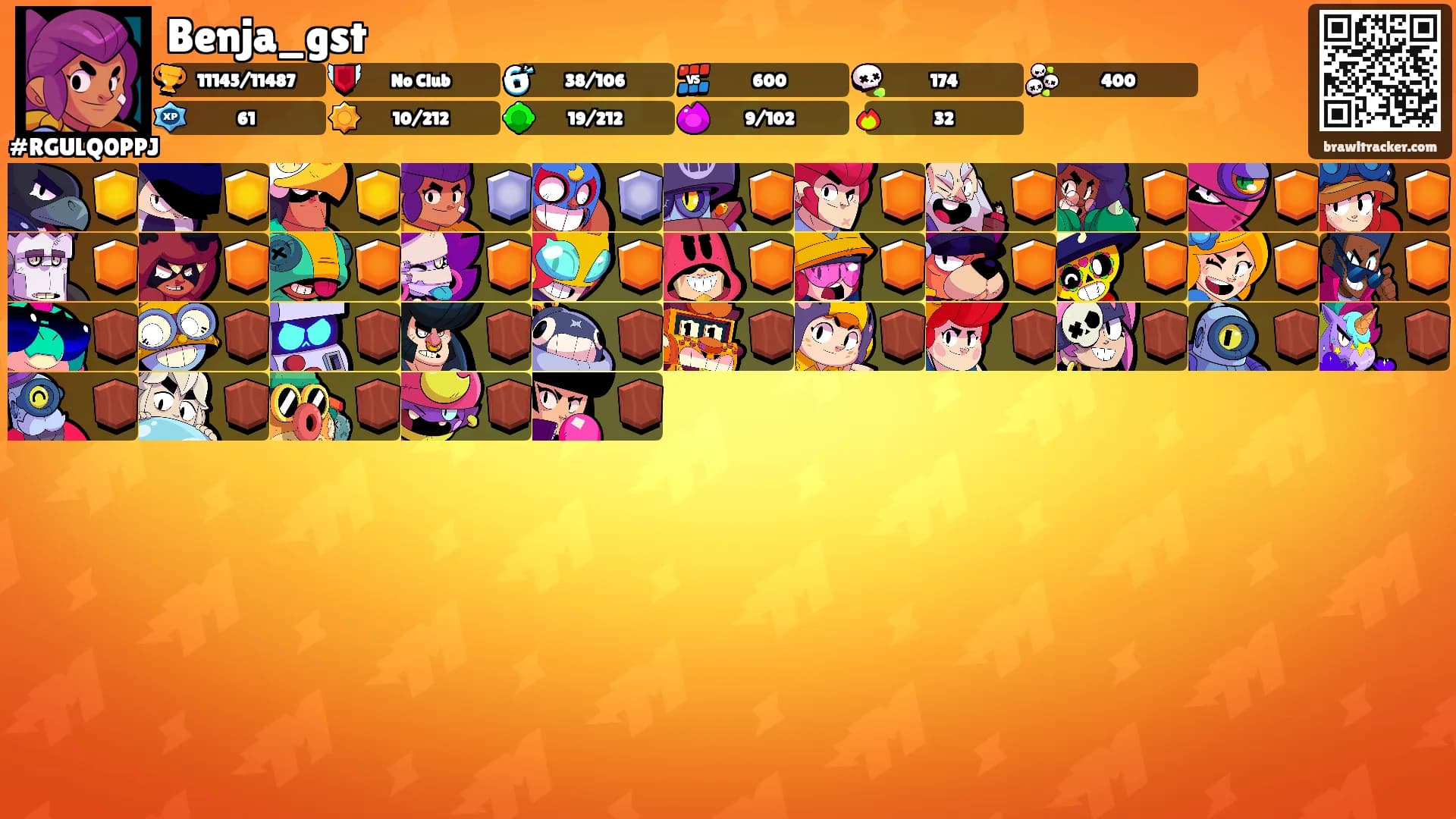 Benja_gst's Ranks