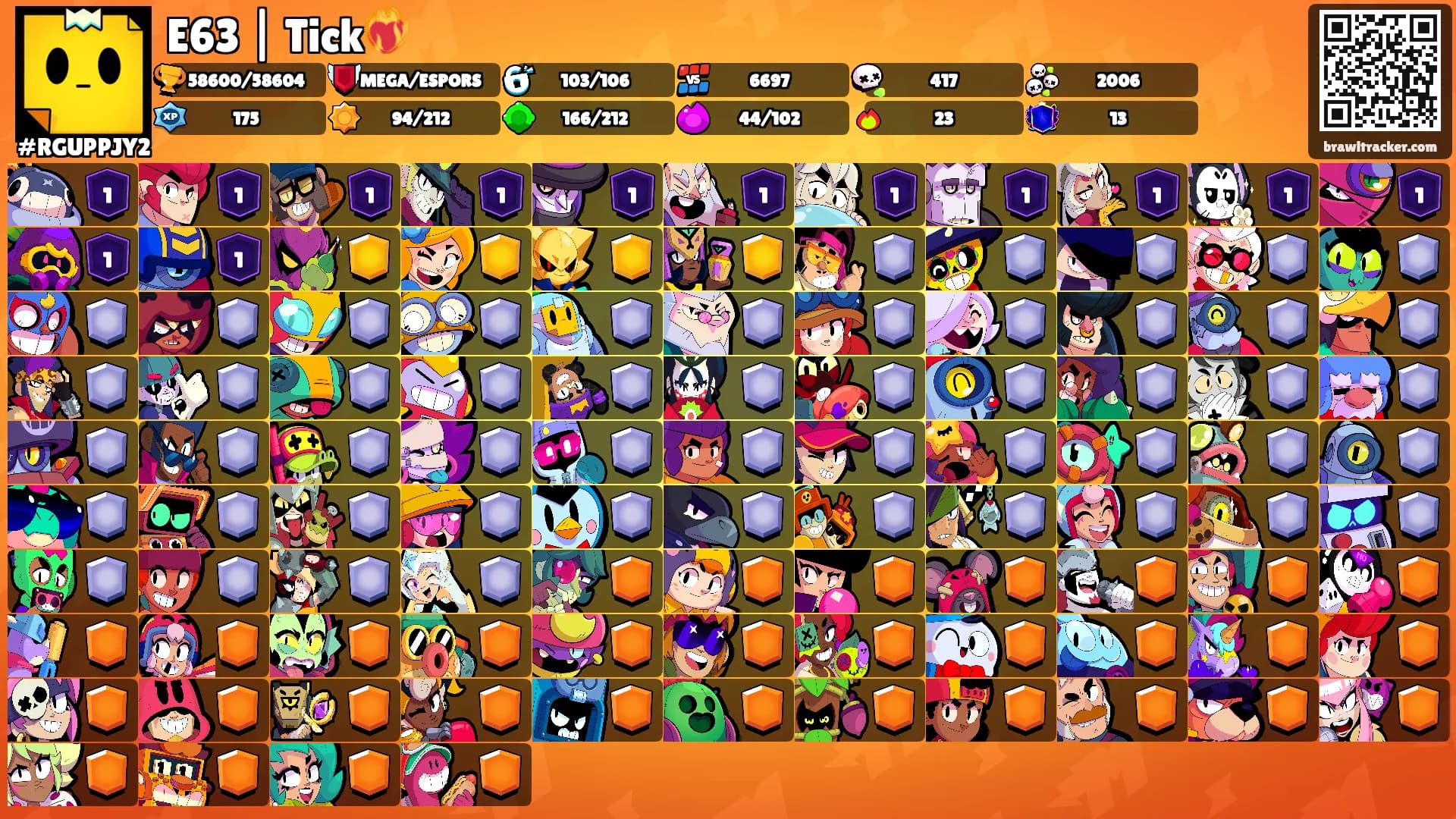 E63 | Tick❤️‍🔥's Ranks