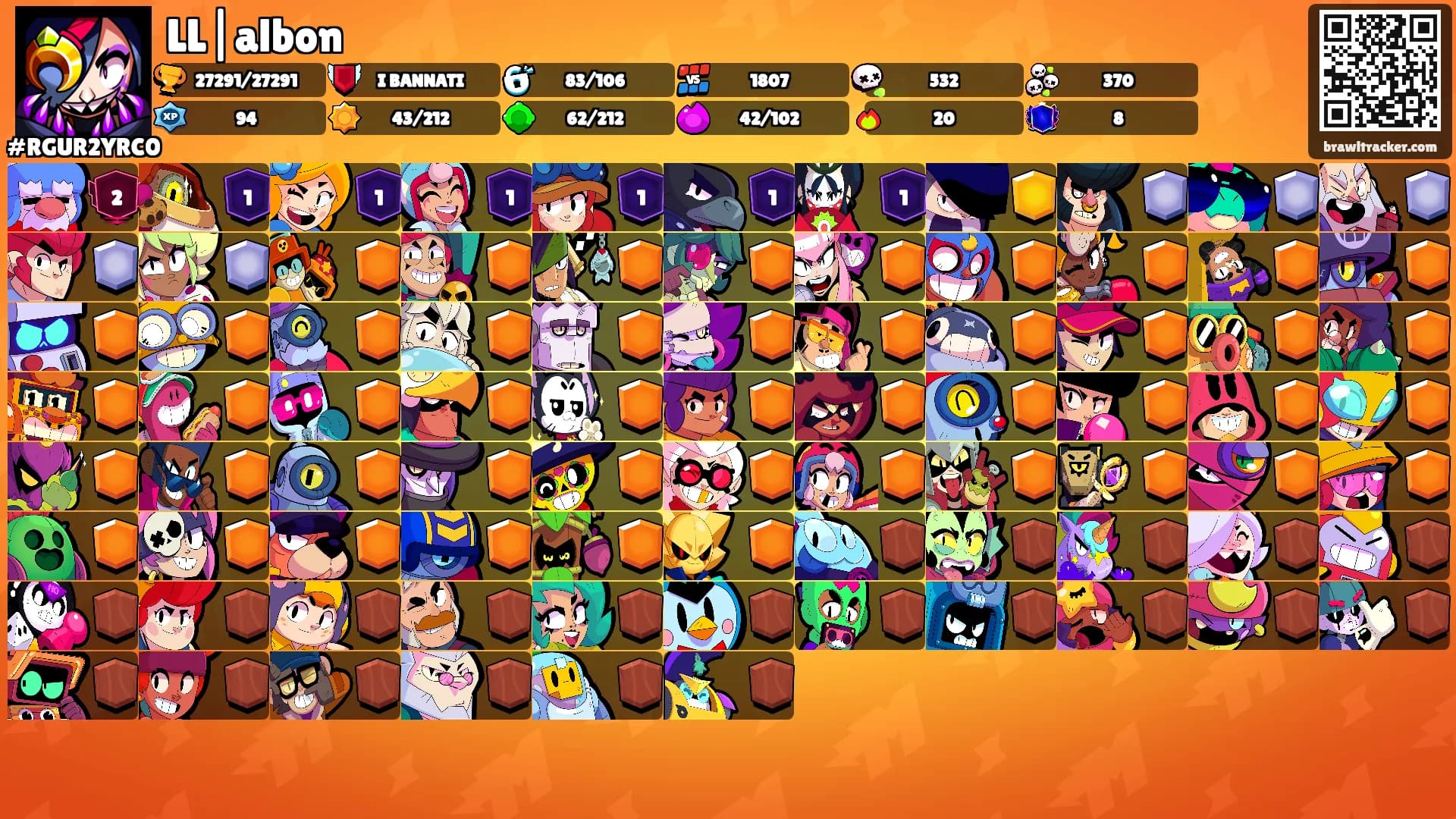 LL|albon's Ranks