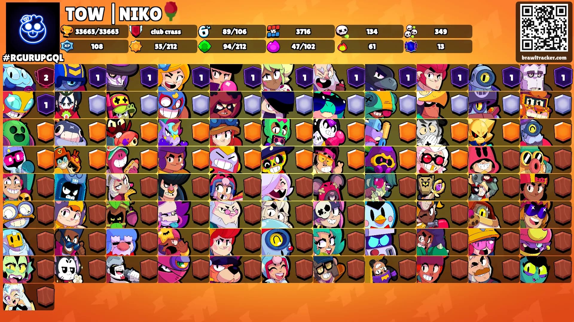 TOW |NIKO🌹's Ranks