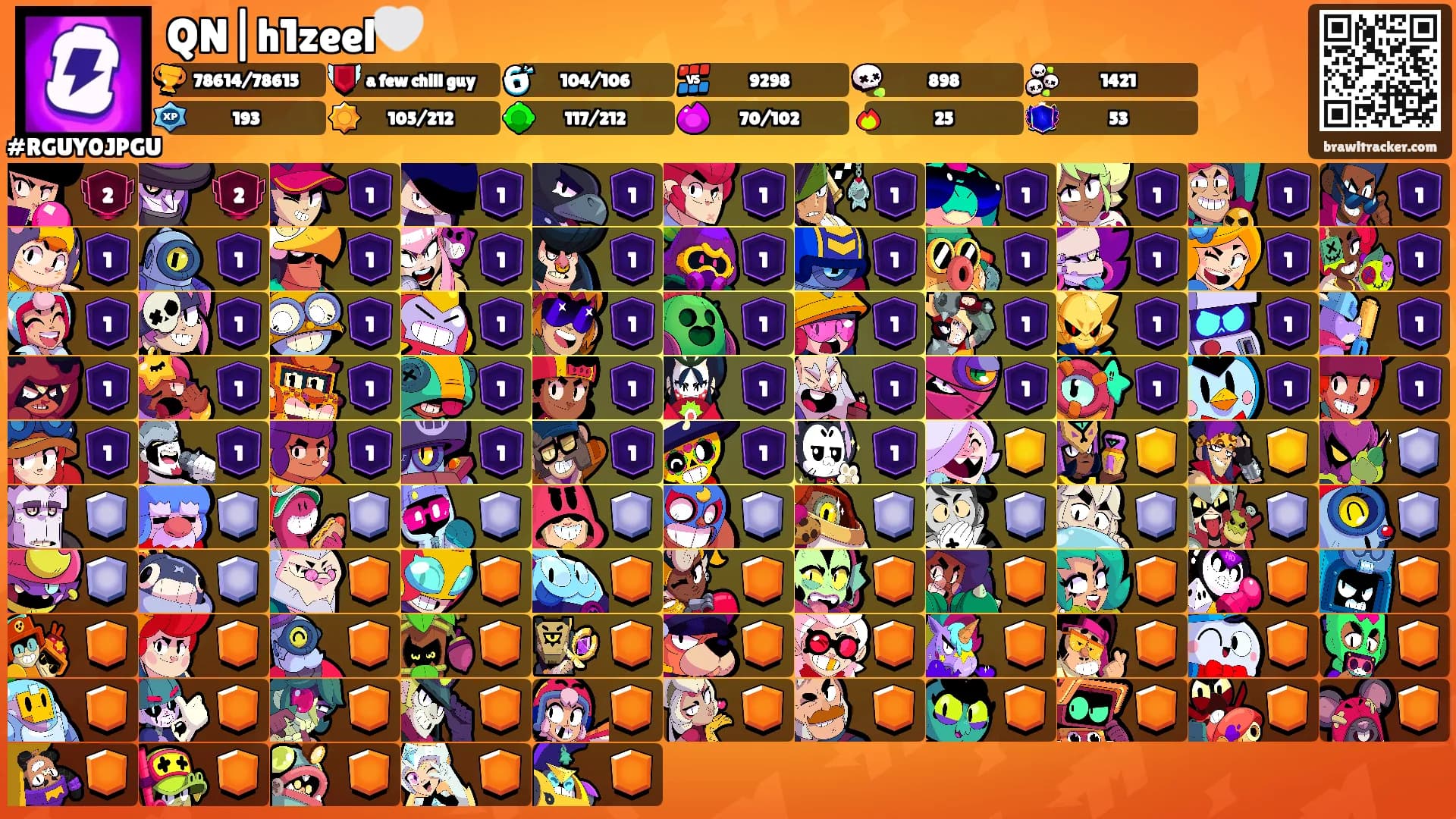 QN|h1zeel🤍's Ranks