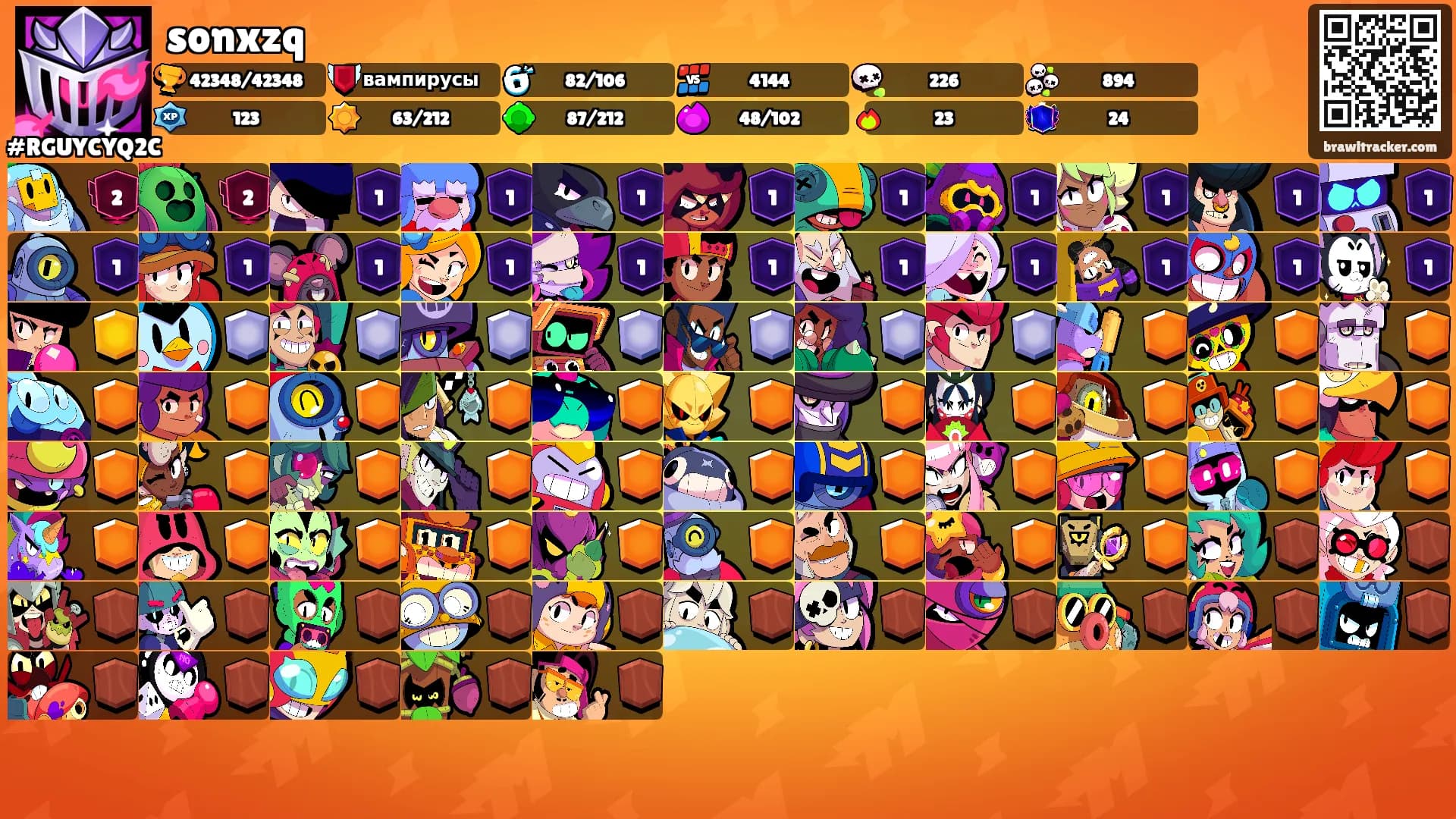 sonxzq's Ranks