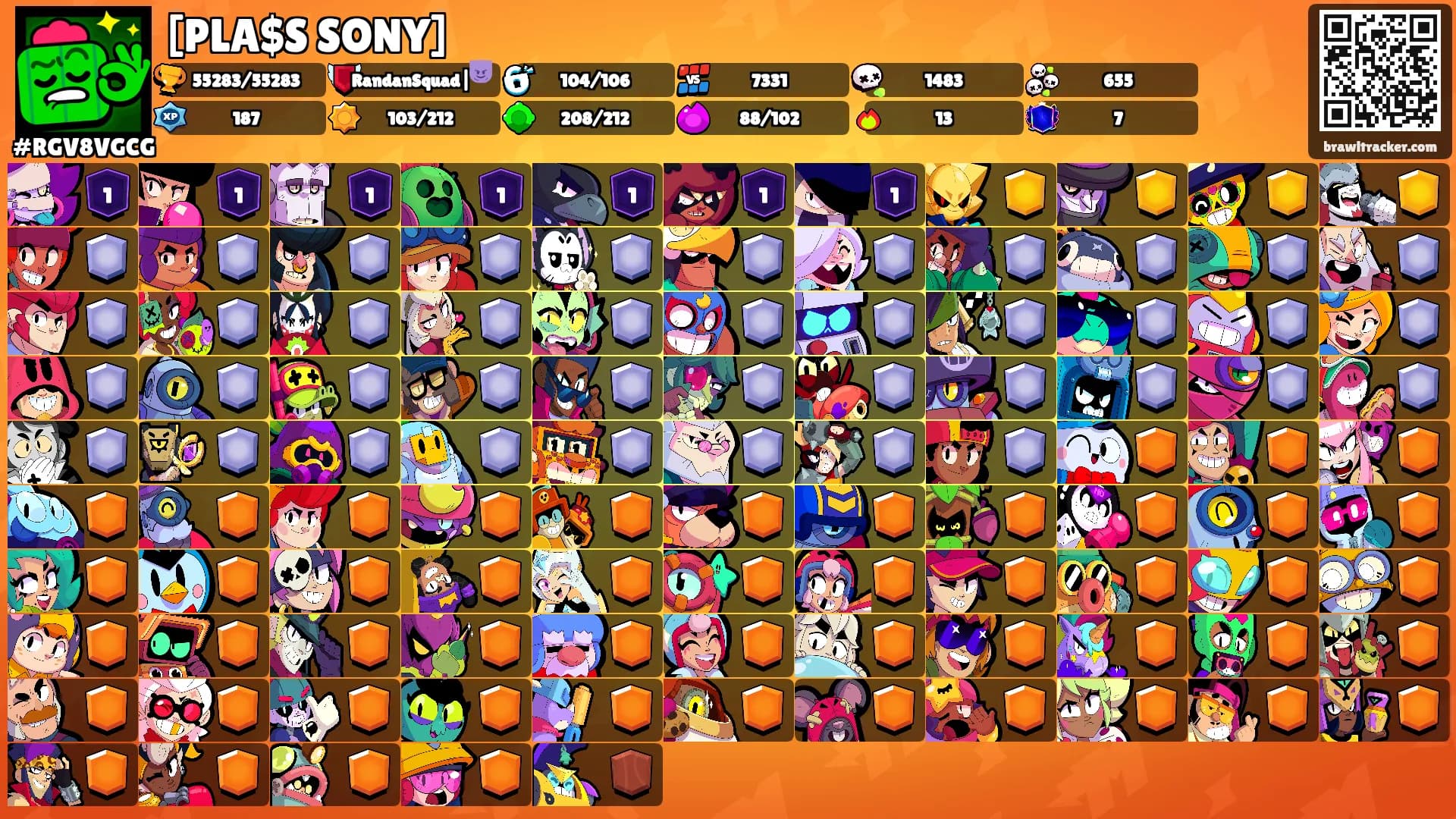 [PLA$S SONY]'s Ranks
