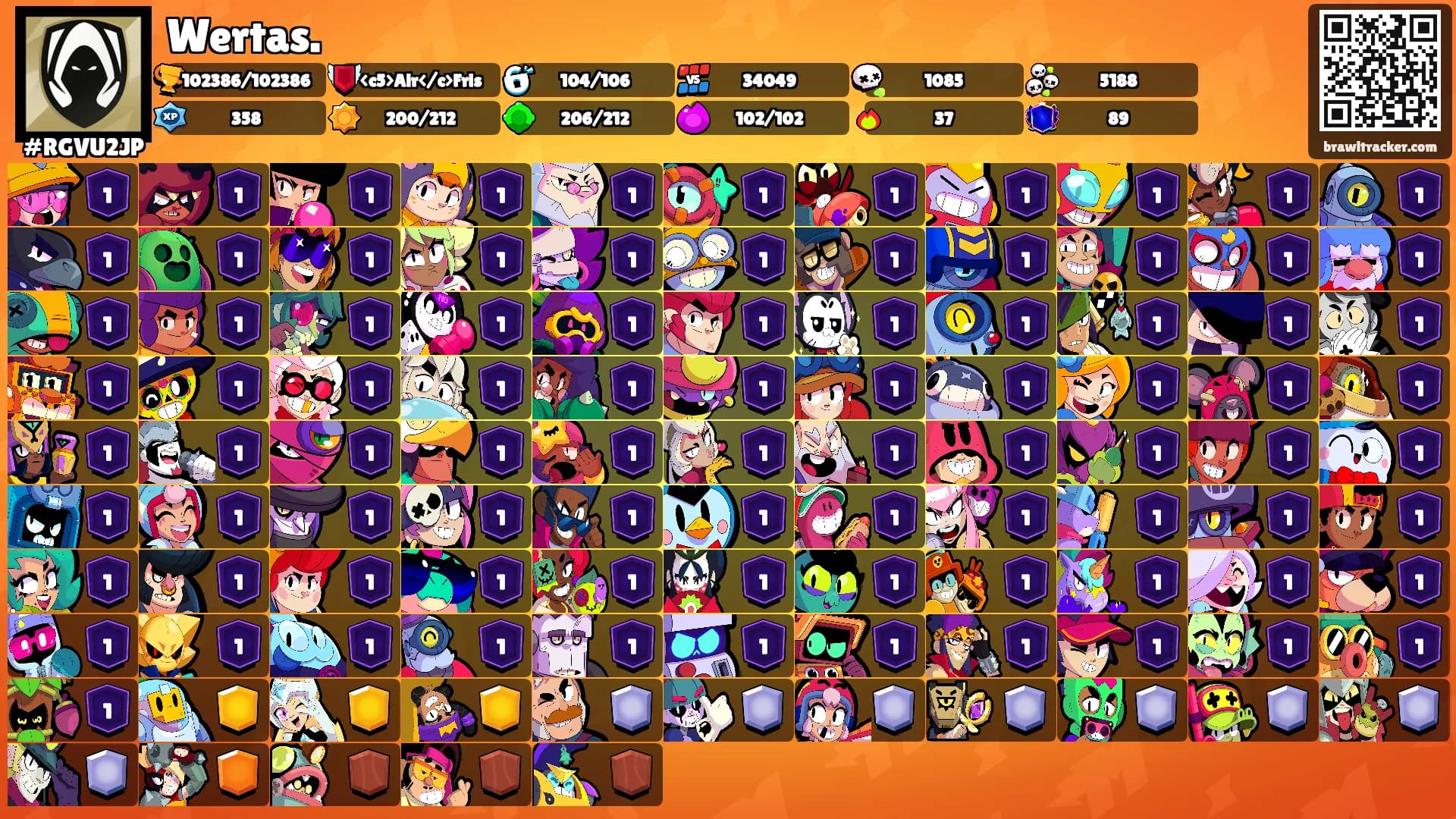 Wertas.'s Ranks