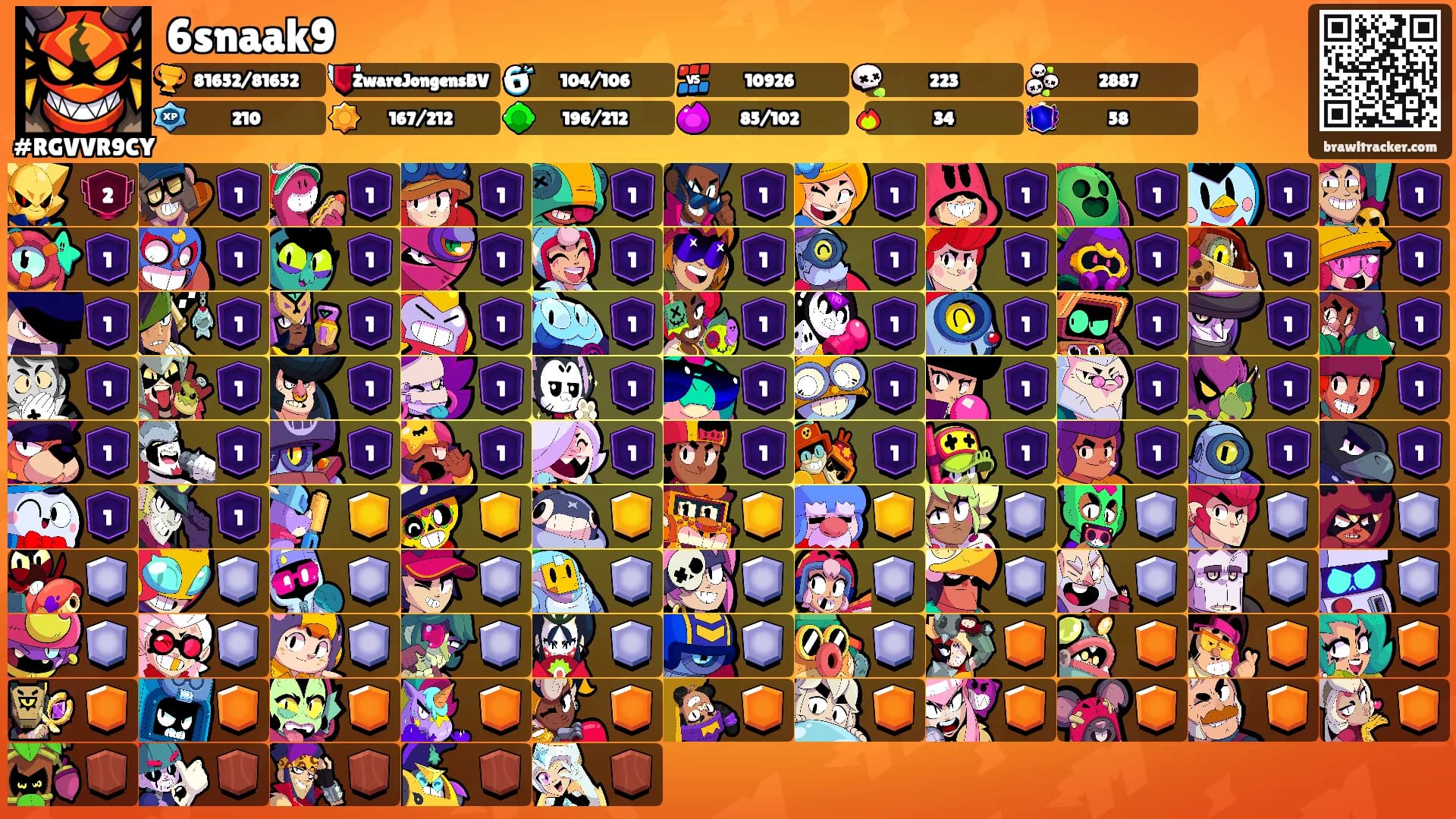 6snaak9's Ranks