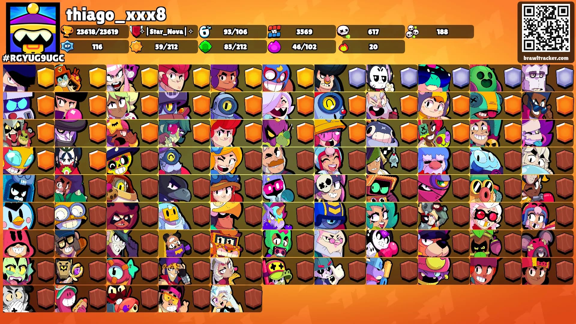thiago_xxx8's Ranks