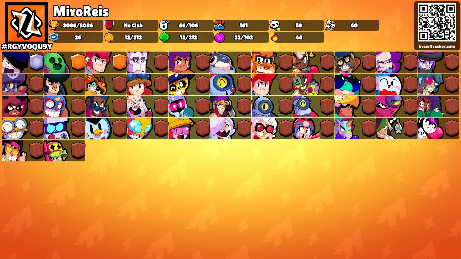 MiroReis's Ranks