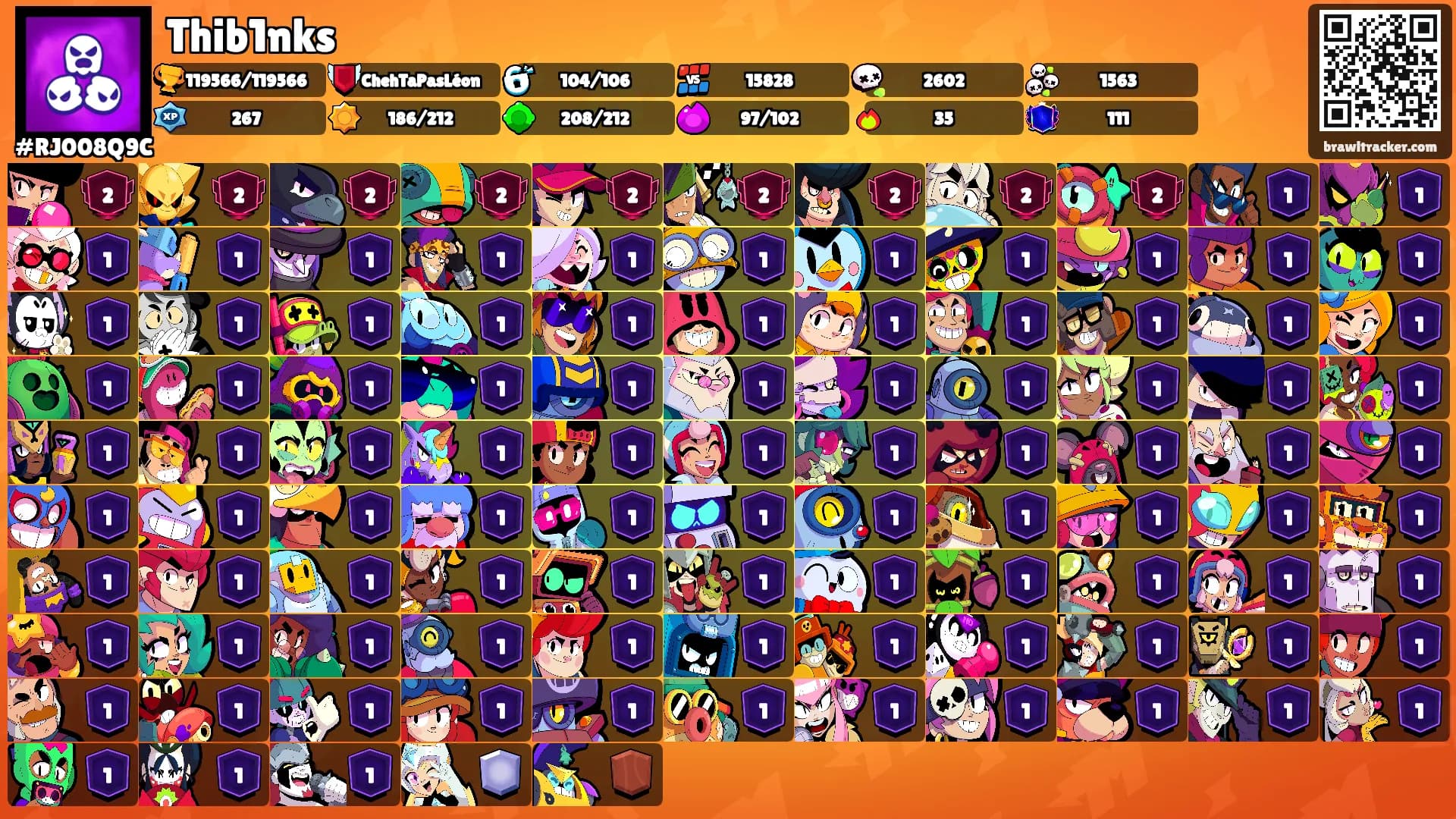Thib1nks's Ranks