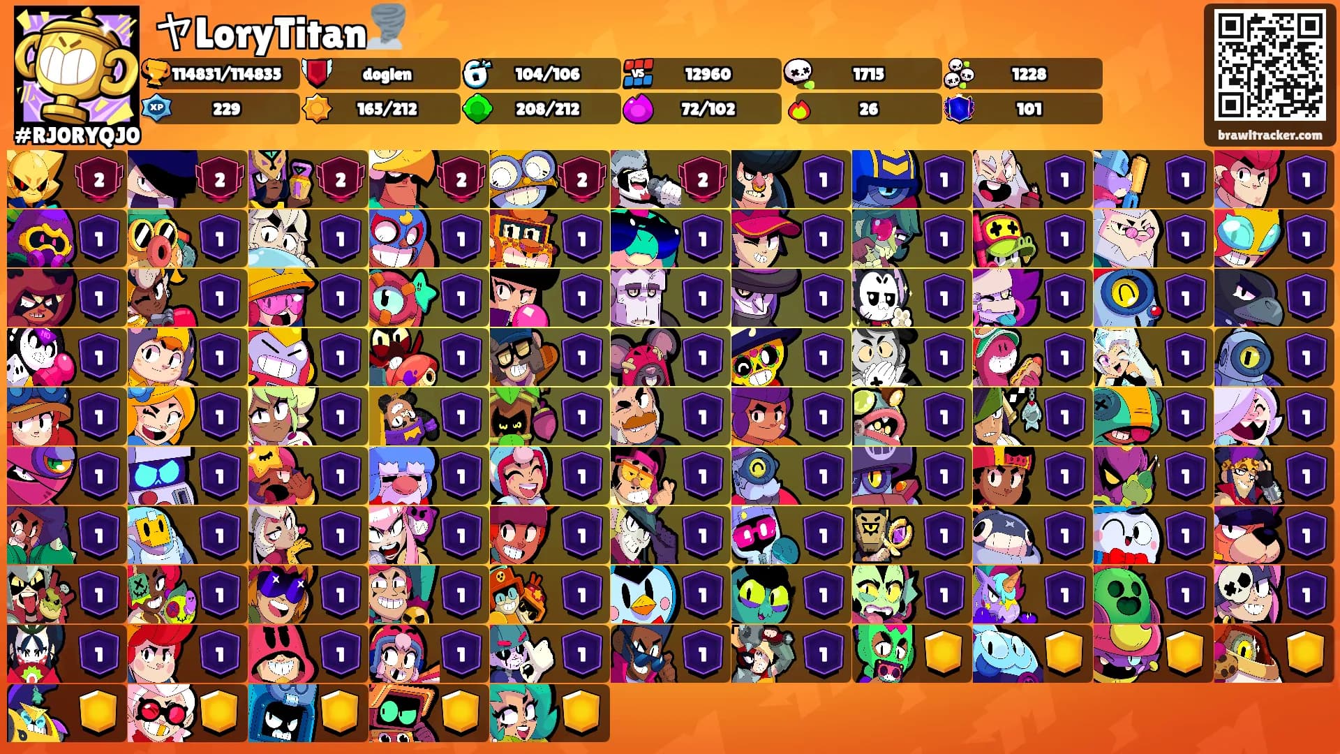 ヤLoryTitan🌪️⚡'s Ranks