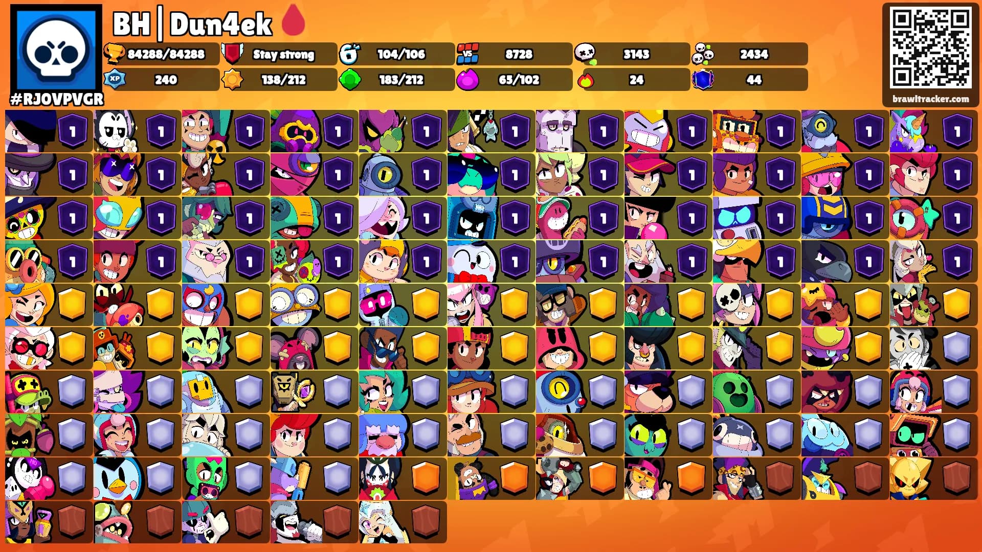 BH|Dun4ek 🩸's Ranks