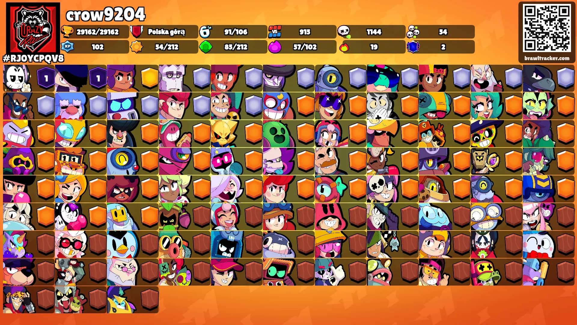 crow9204's Ranks