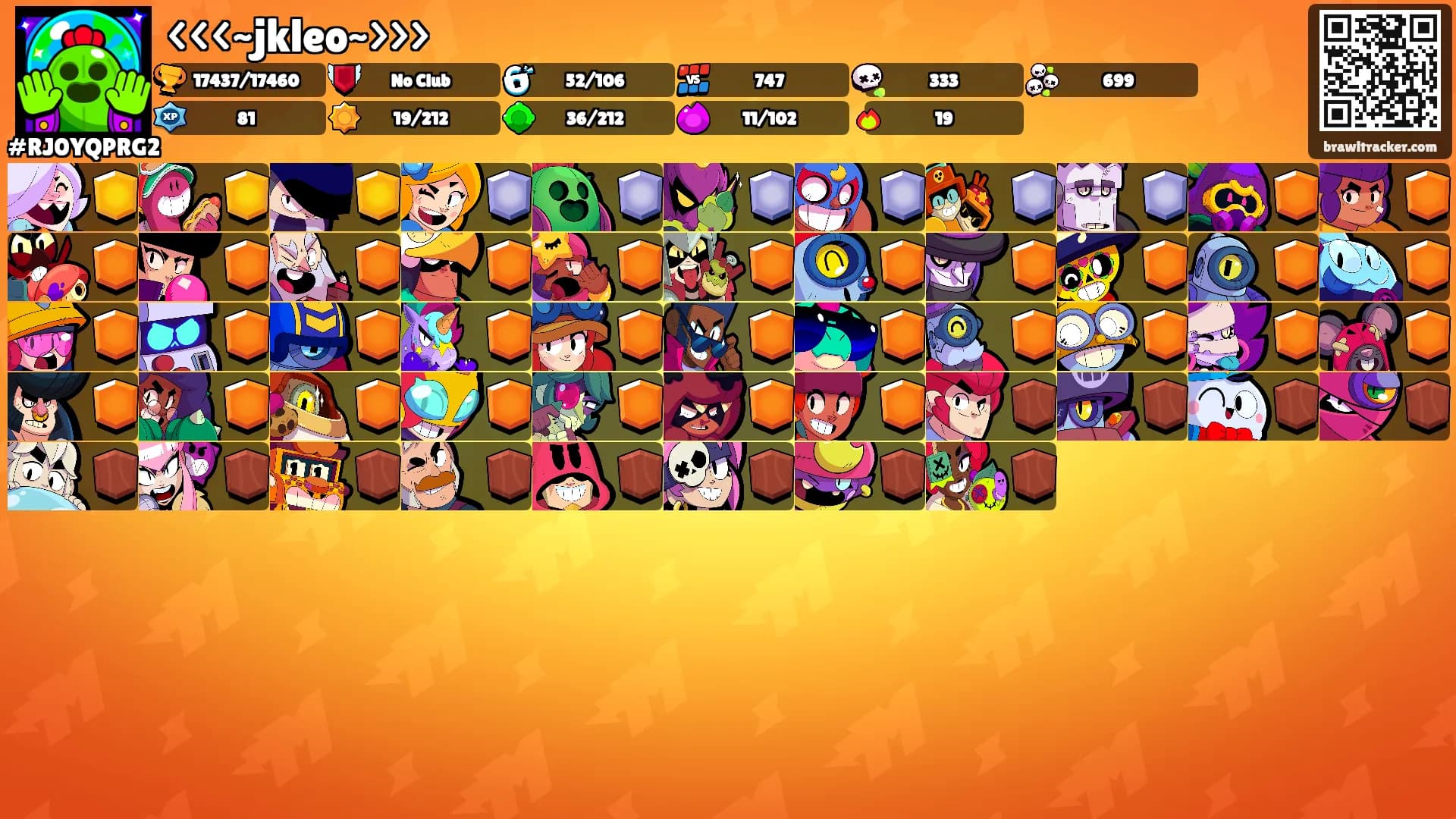 <<<~jkleo~>>>'s Ranks