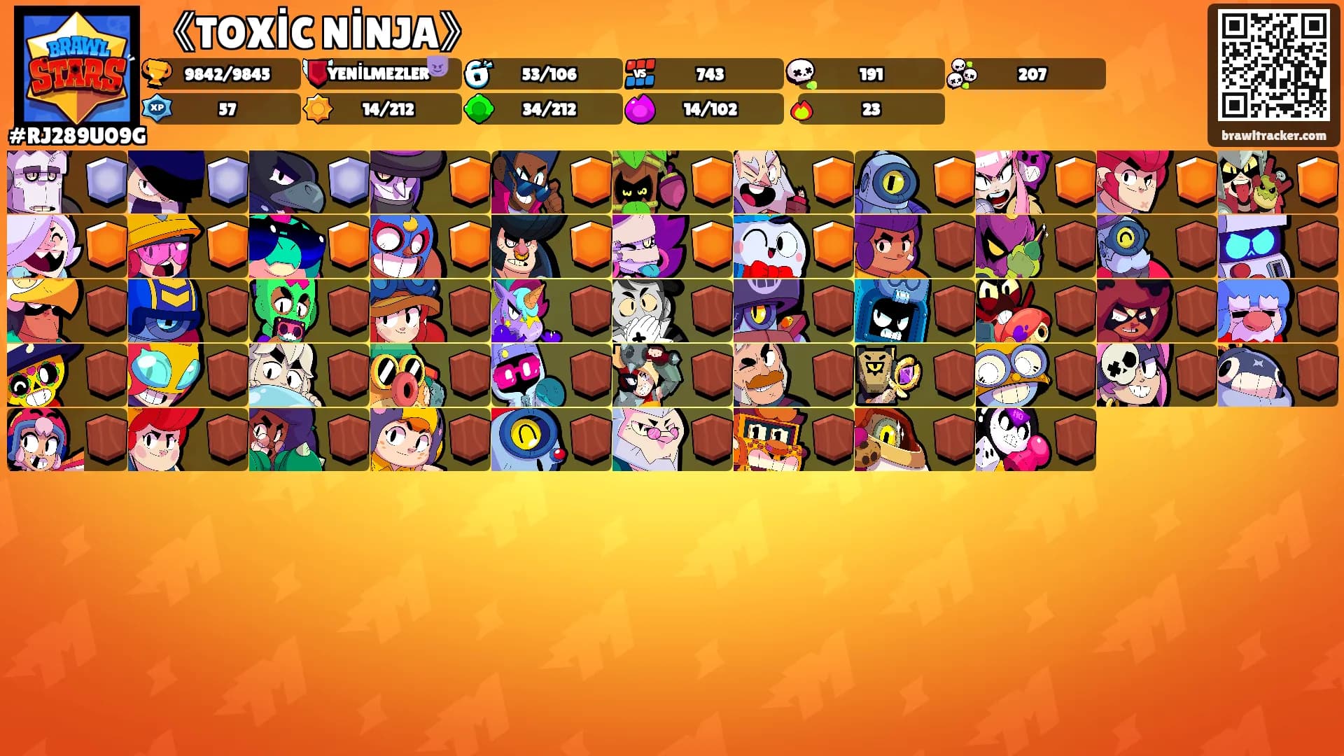 《TOXİC NİNJA》's Ranks