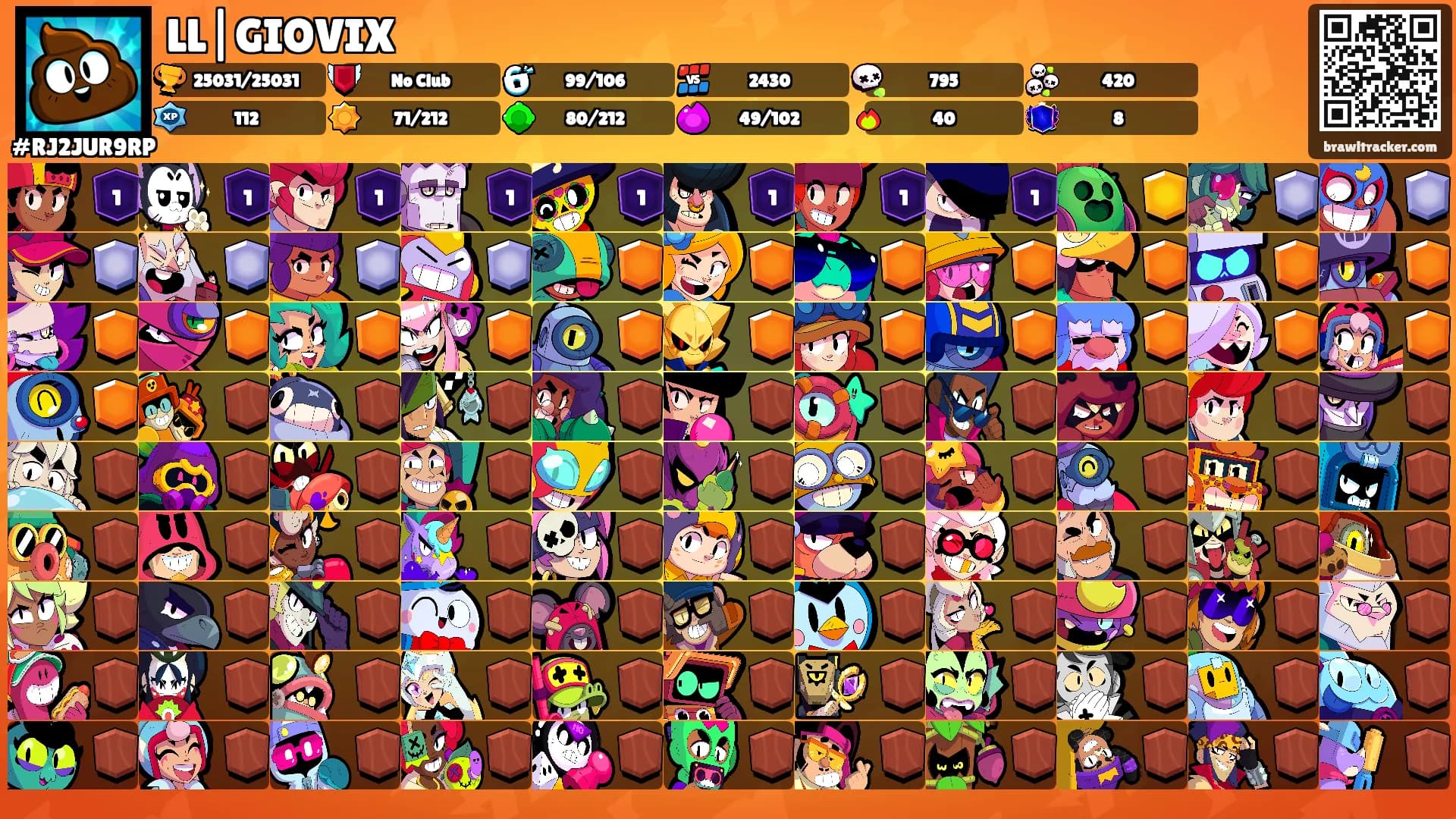 LL|GIOVIX's Ranks