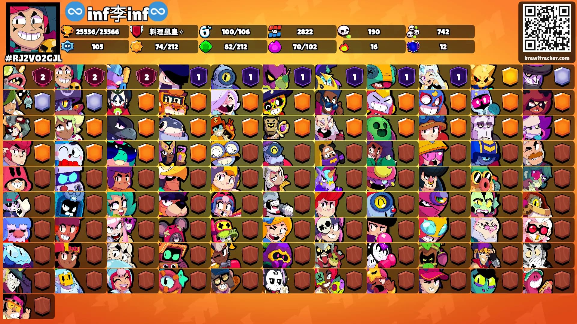 ♾️ inf李inf♾️'s Ranks