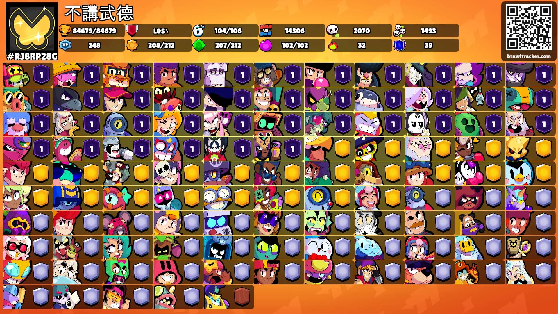 不講武德's Ranks