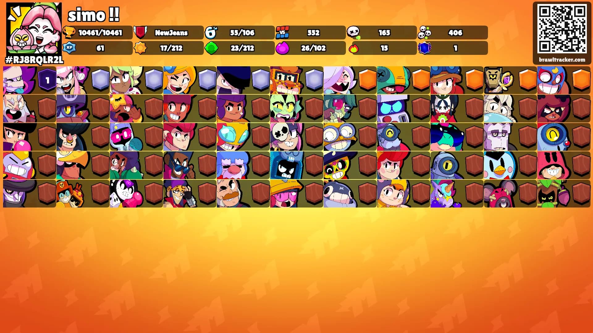 simo !!'s Ranks