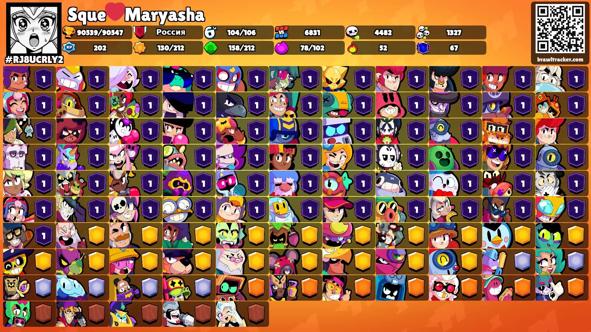 Sque❤️Maryasha's Ranks