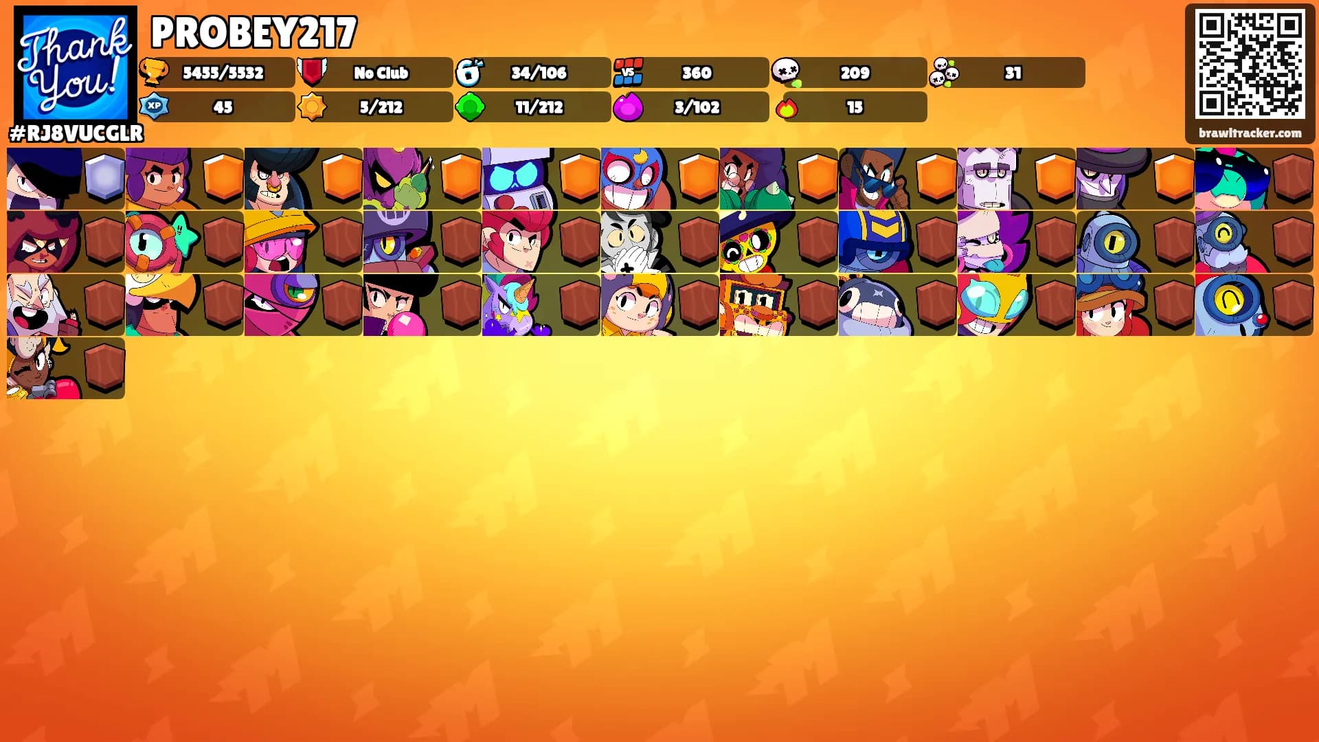 PROBEY217's Ranks