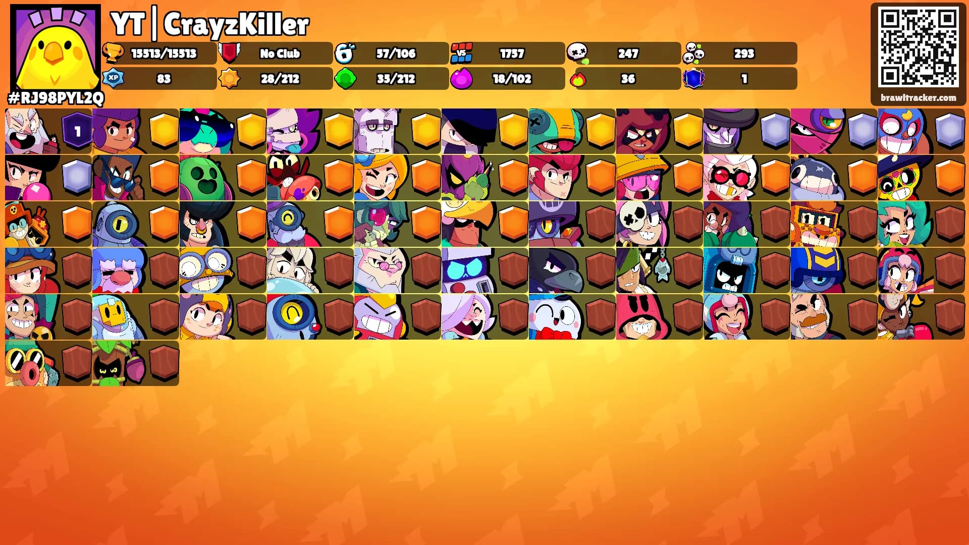 YT|CrayzKiller's Ranks