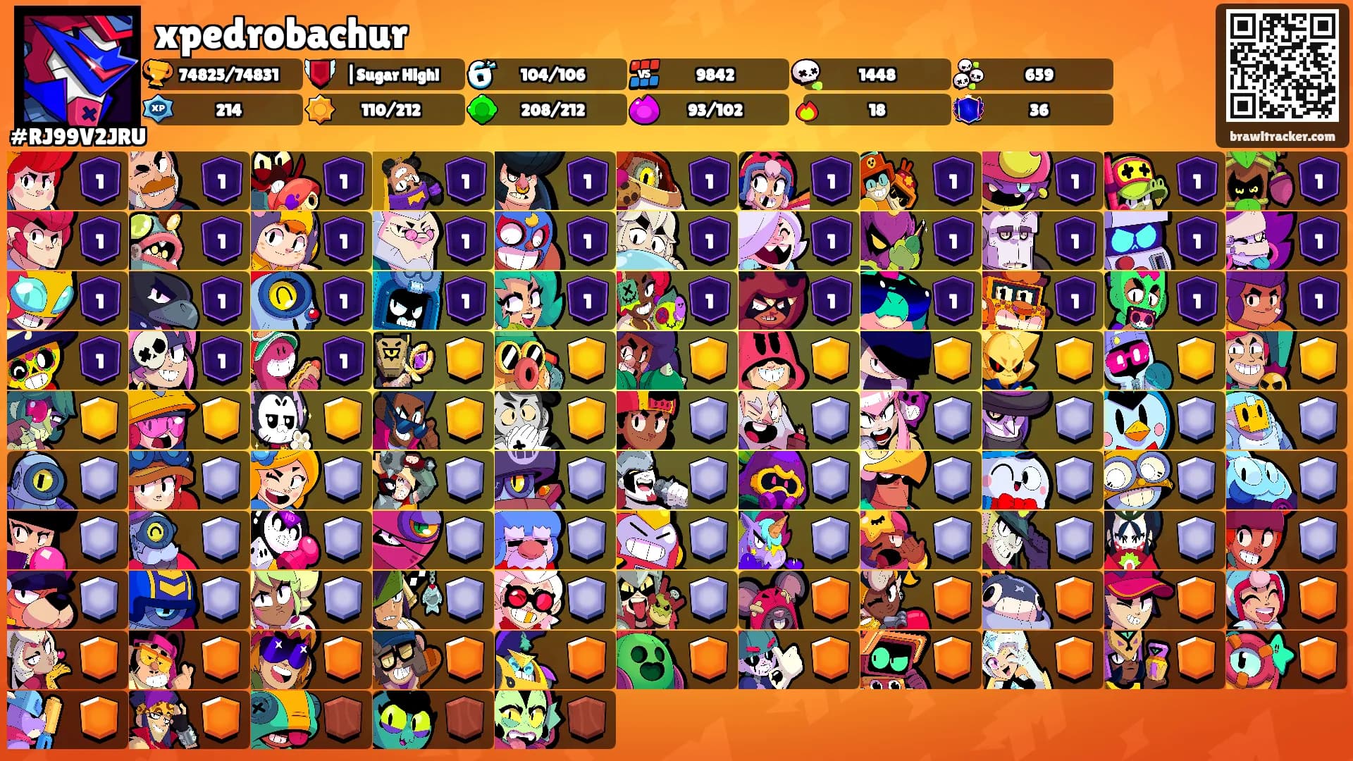 xpedrobachur's Ranks