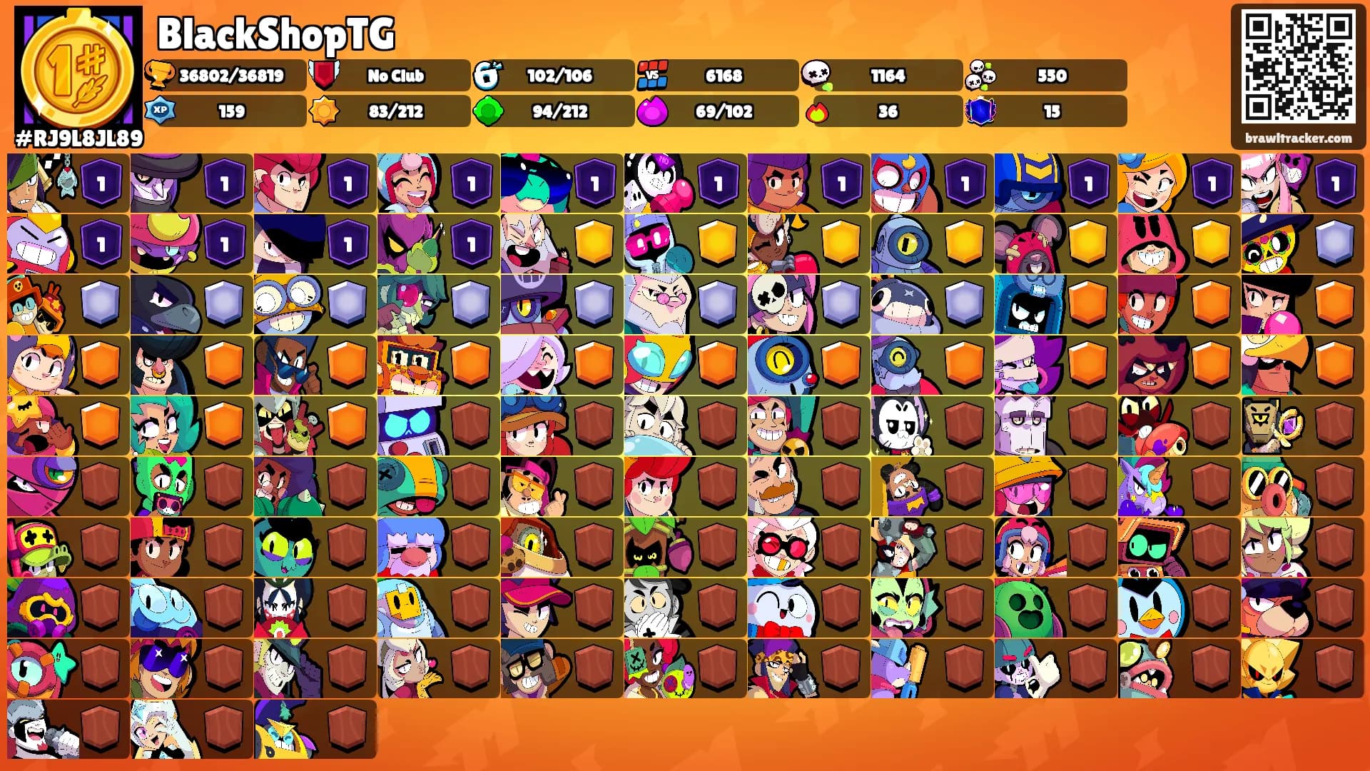 BlackShopTG's Ranks