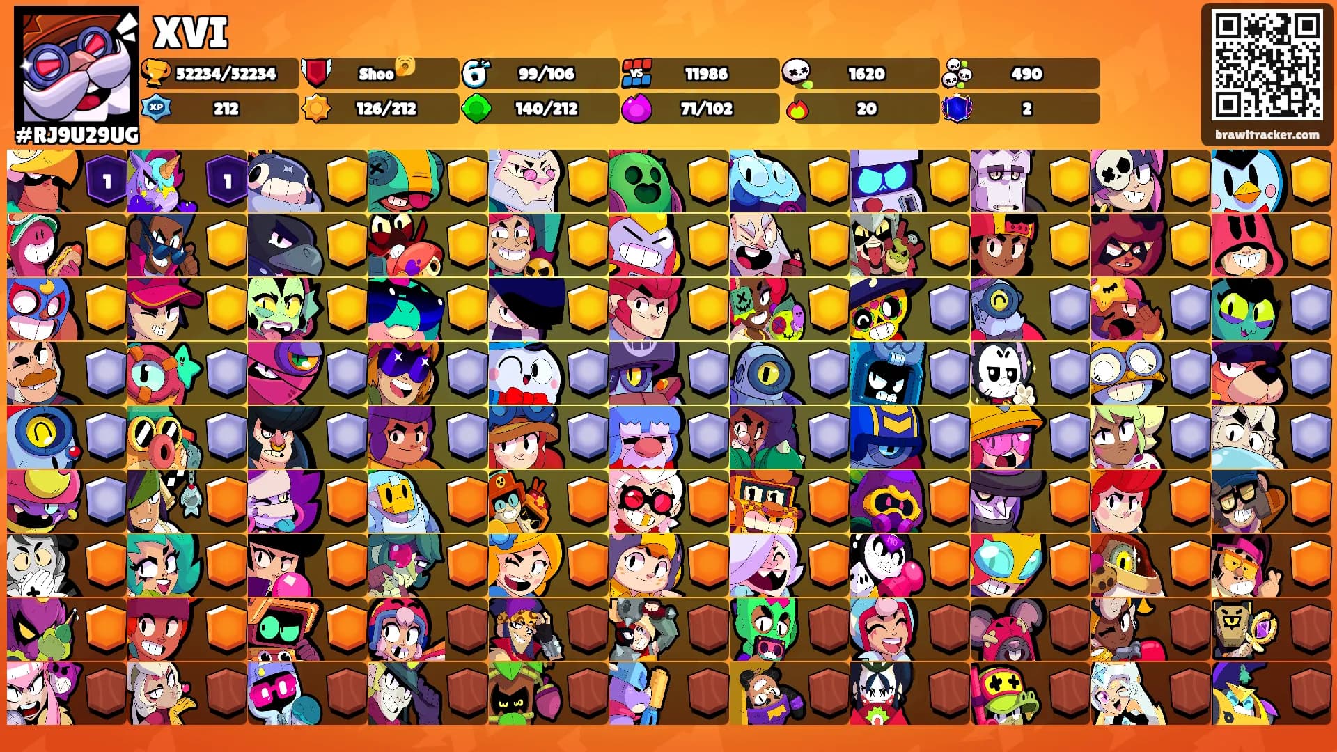 XVI's Ranks