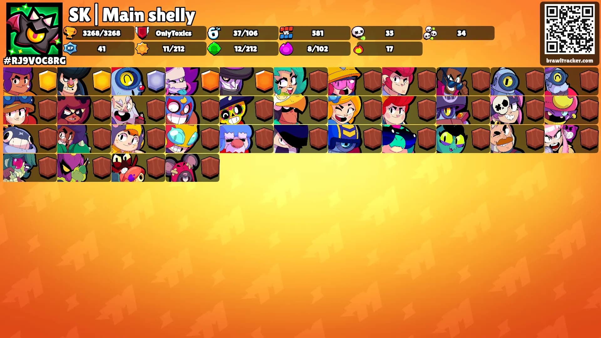 SK|Main shelly's Ranks