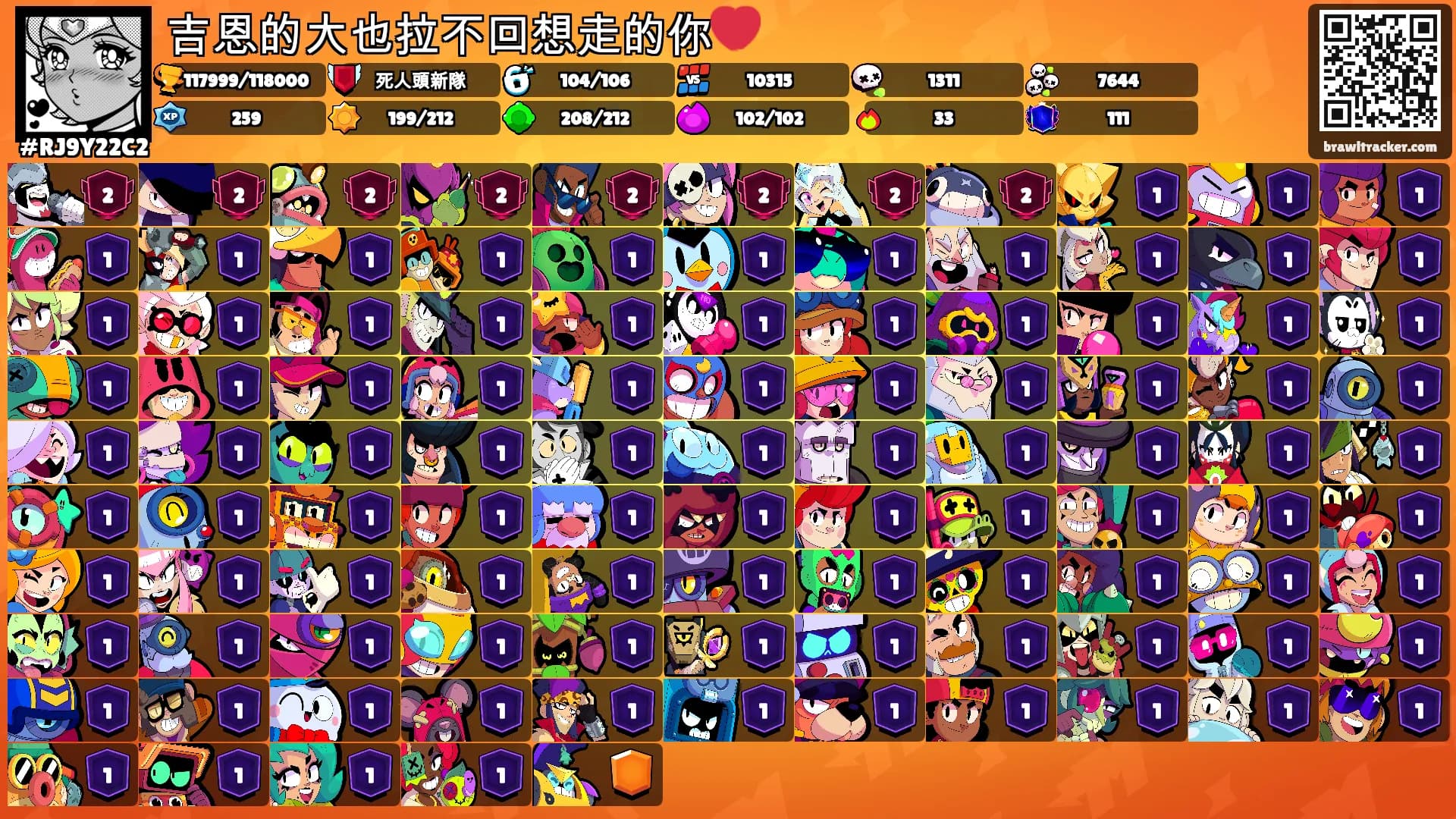 吉恩的大也拉不回想走的你💔's Ranks
