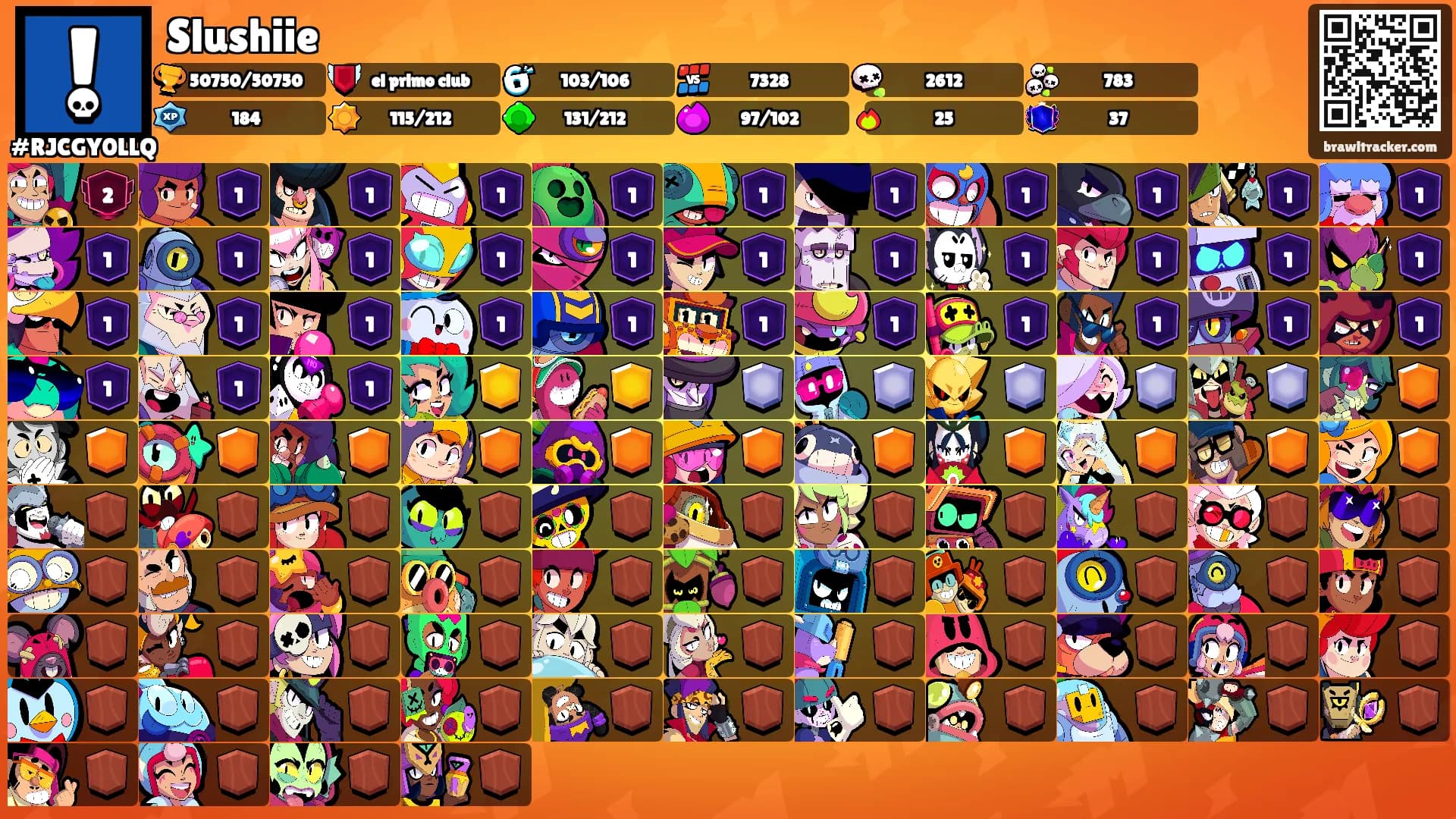 Slushiie's Ranks