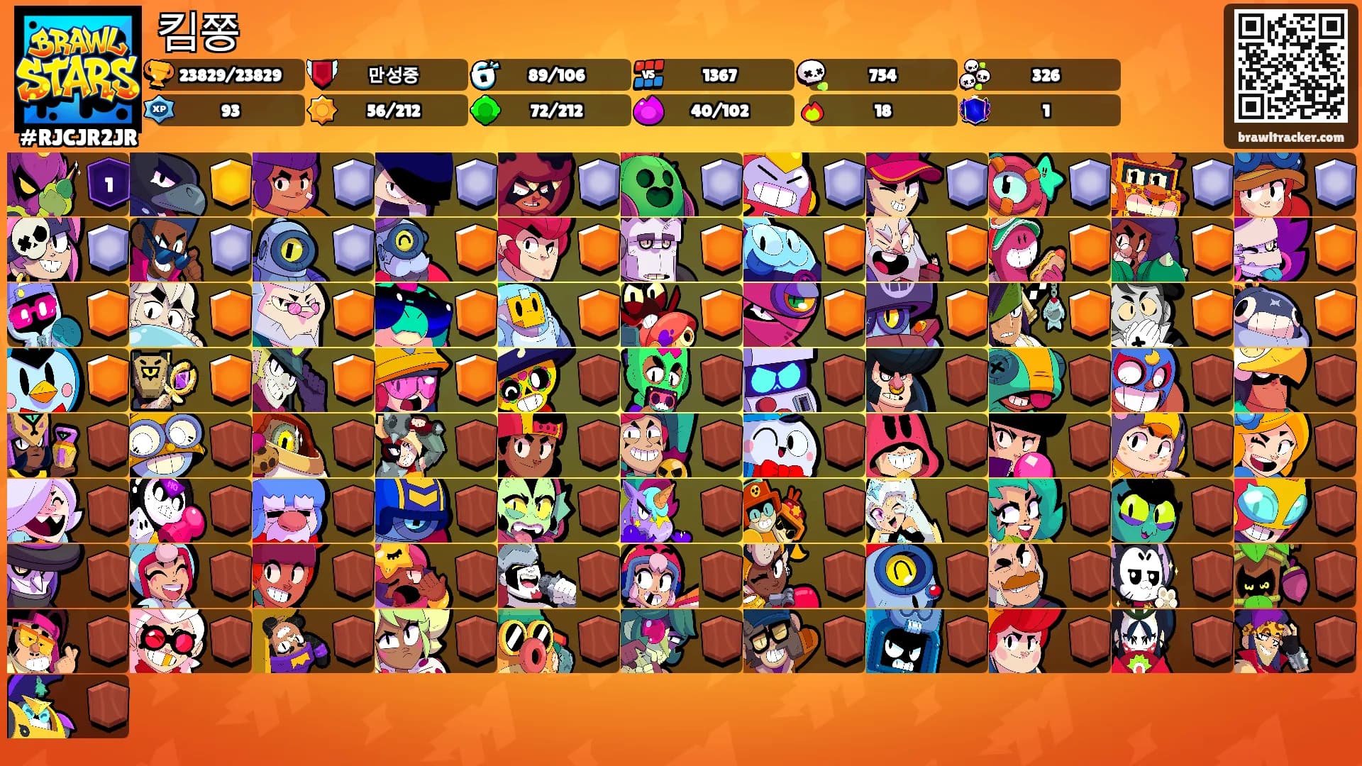 킴쫑's Ranks